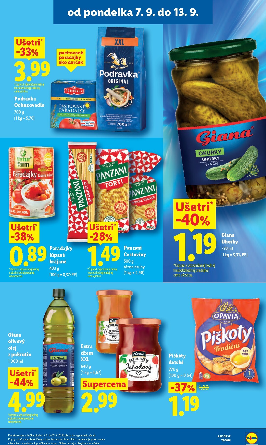 lidl - Aktuálny Lidl leták od pondelka, 07.09.2026 do nedele, 13.09.2026 - page: 35