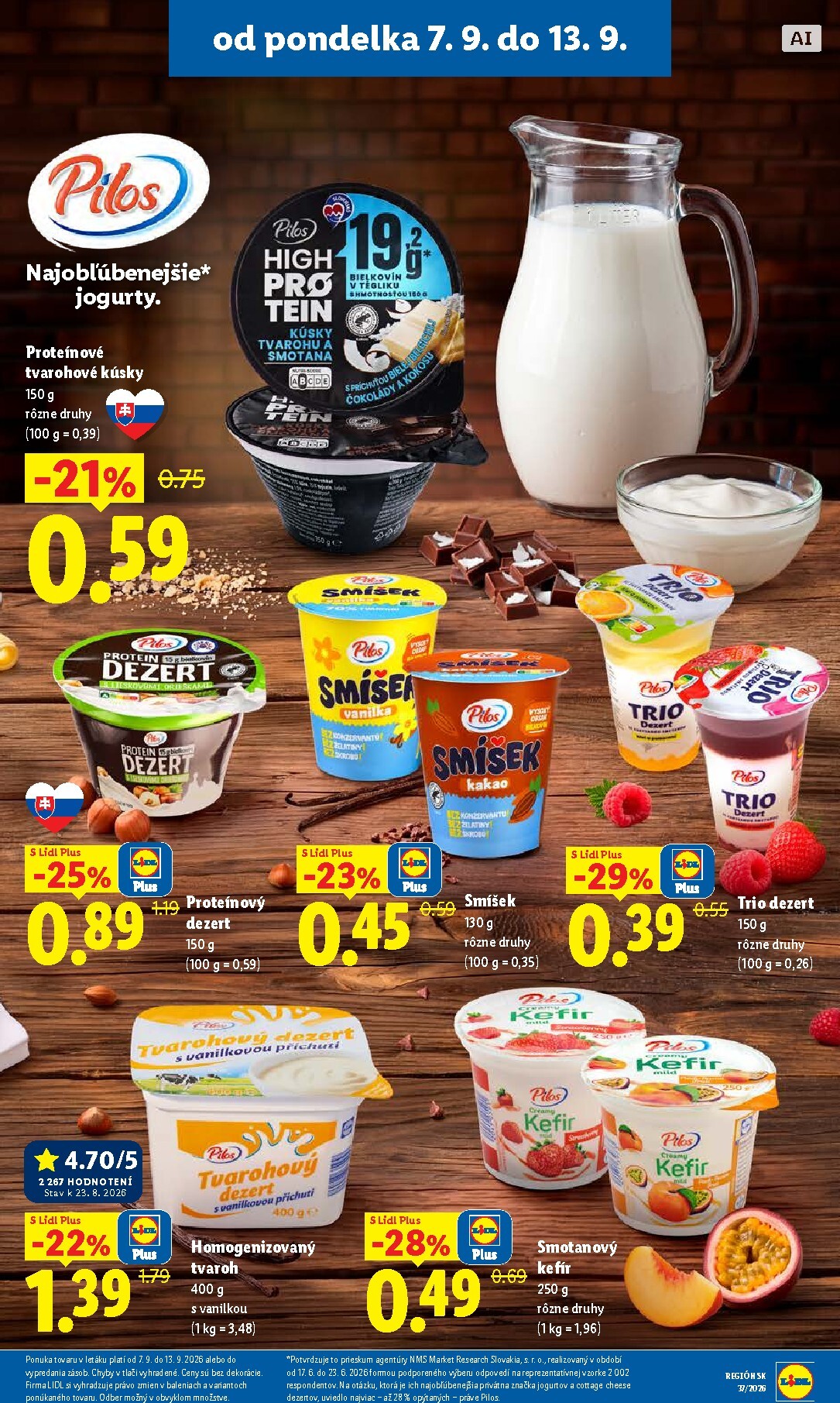 lidl - Aktuálny Lidl leták od pondelka, 07.09.2026 do nedele, 13.09.2026 - page: 13