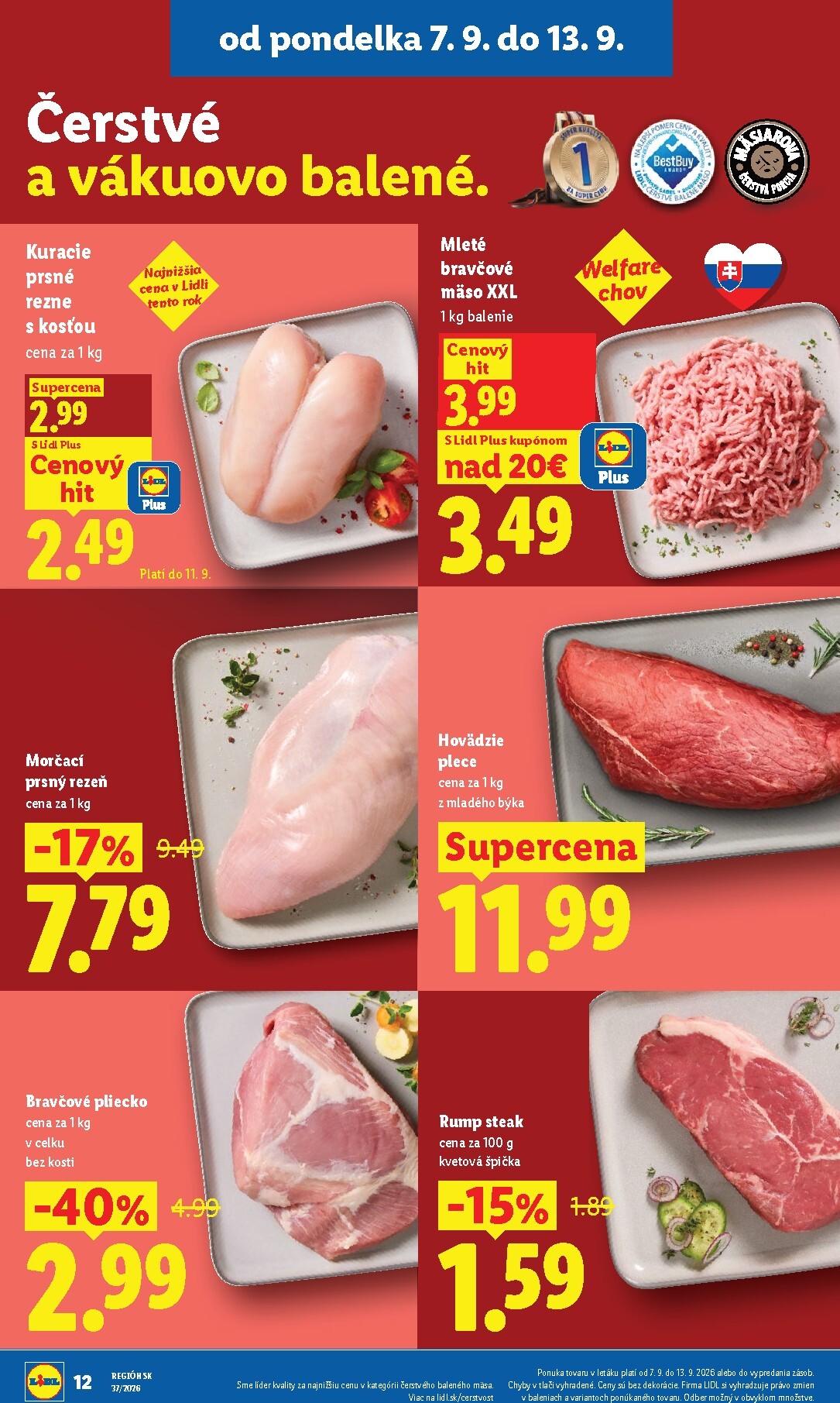 lidl - Aktuálny Lidl leták od pondelka, 07.09.2026 do nedele, 13.09.2026 - page: 18