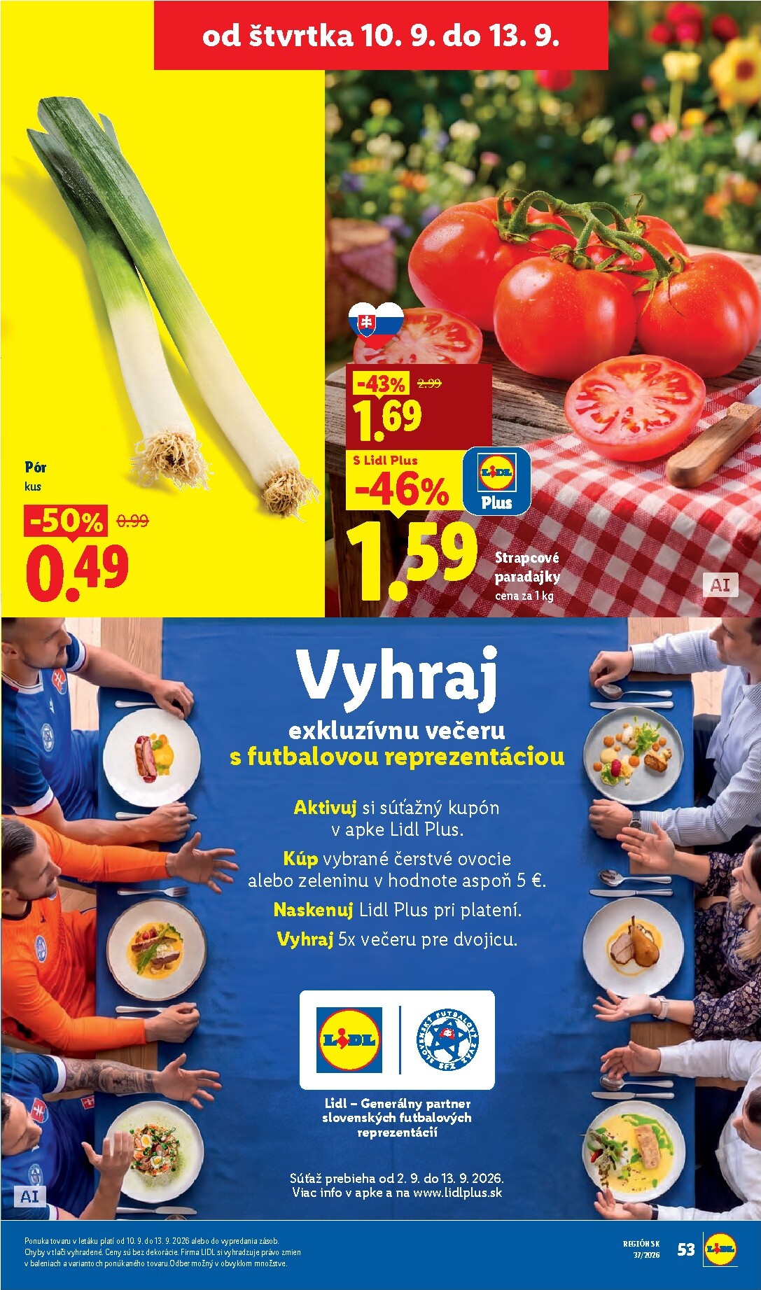 lidl - Aktuálny Lidl leták od pondelka, 07.09.2026 do nedele, 13.09.2026 - page: 71