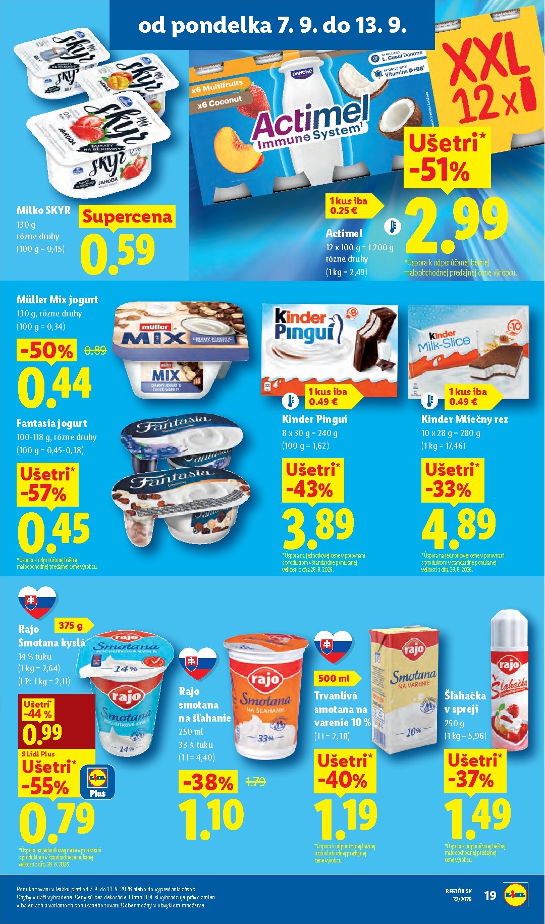 lidl - Aktuálny Lidl leták od pondelka, 07.09.2026 do nedele, 13.09.2026 - page: 27