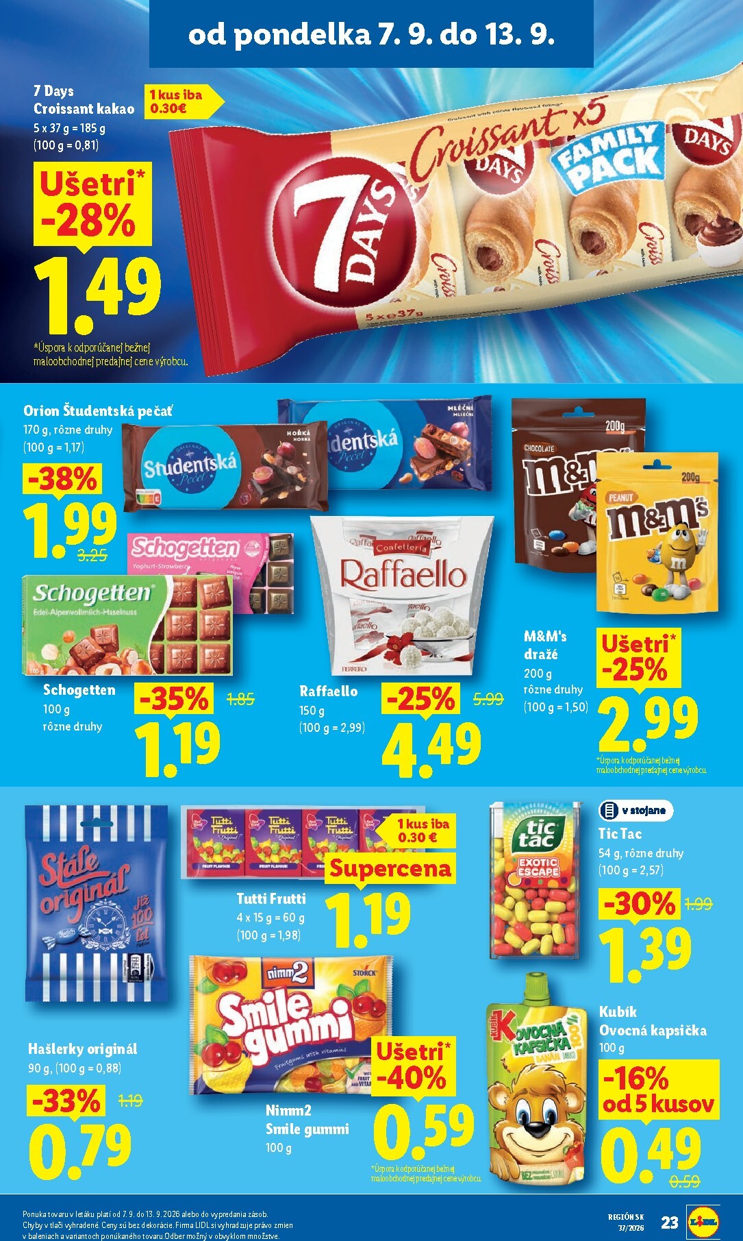 lidl - Aktuálny Lidl leták od pondelka, 07.09.2026 do nedele, 13.09.2026 - page: 31