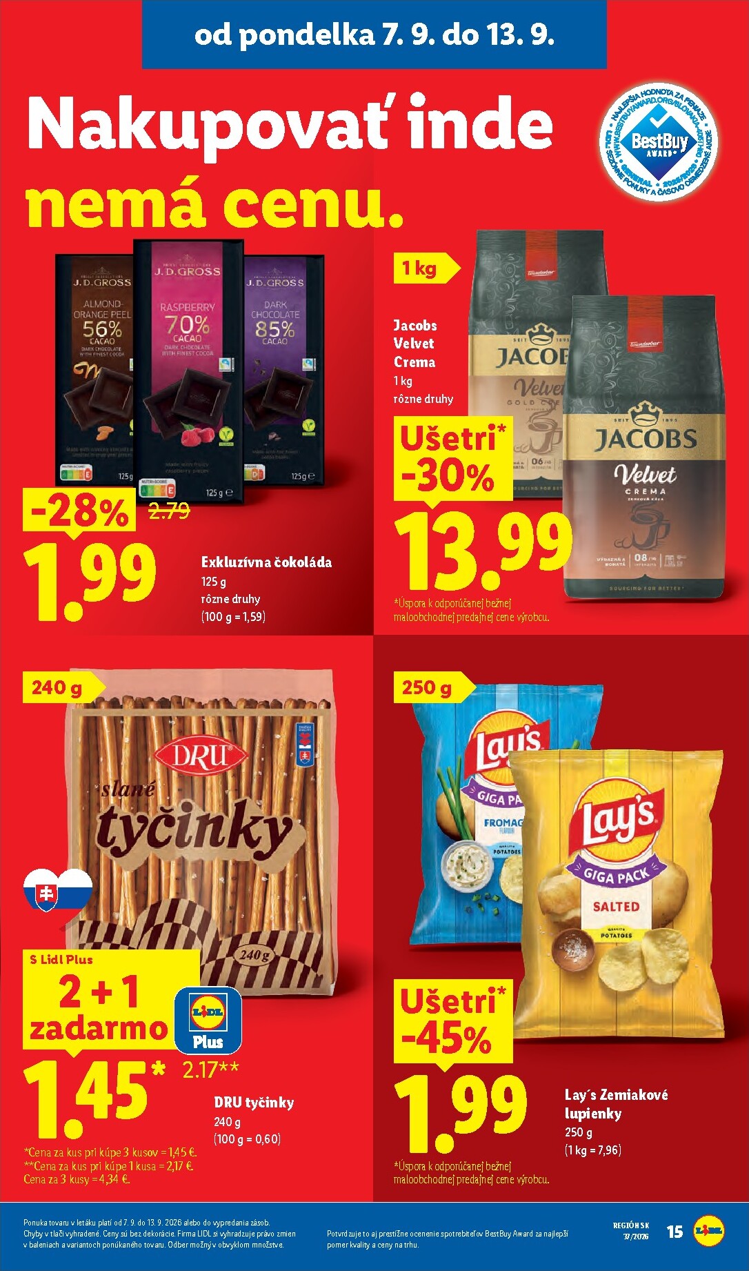 lidl - Aktuálny Lidl leták od pondelka, 07.09.2026 do nedele, 13.09.2026 - page: 23