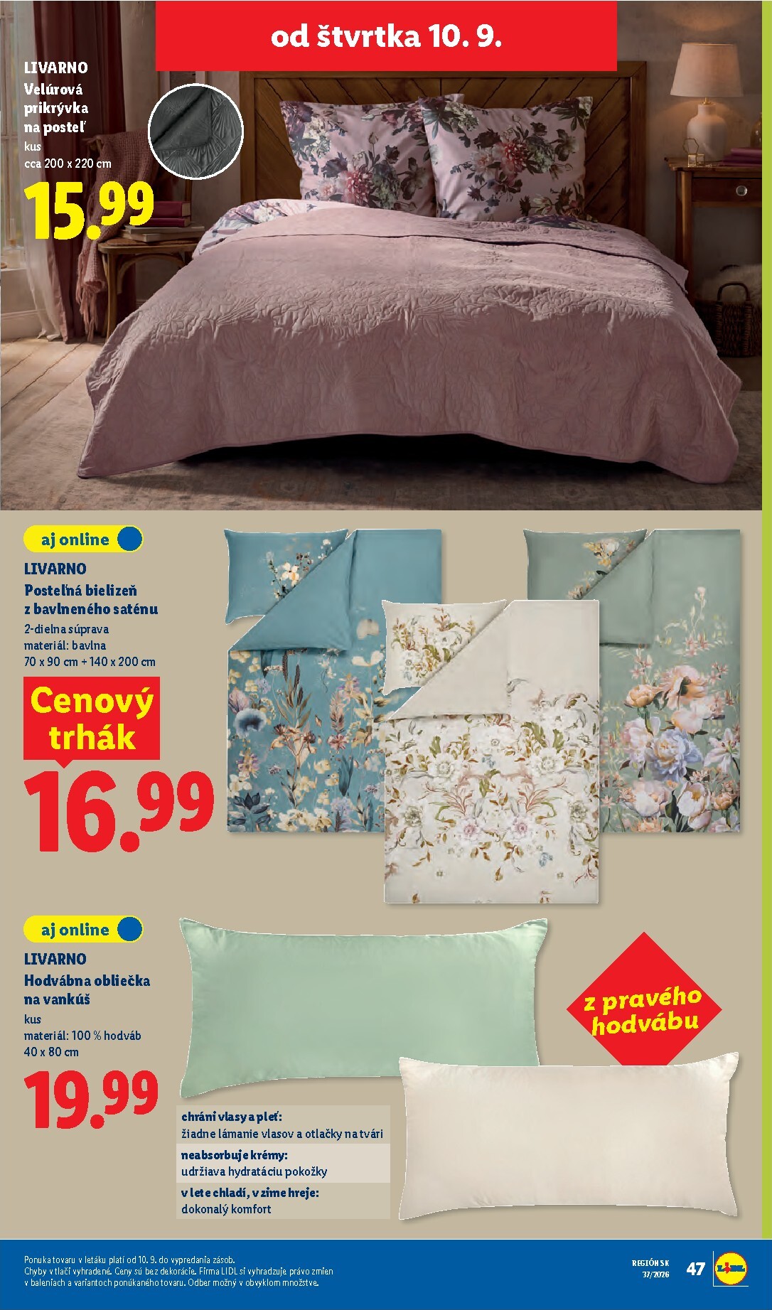 lidl - Aktuálny Lidl leták od pondelka, 07.09.2026 do nedele, 13.09.2026 - page: 89