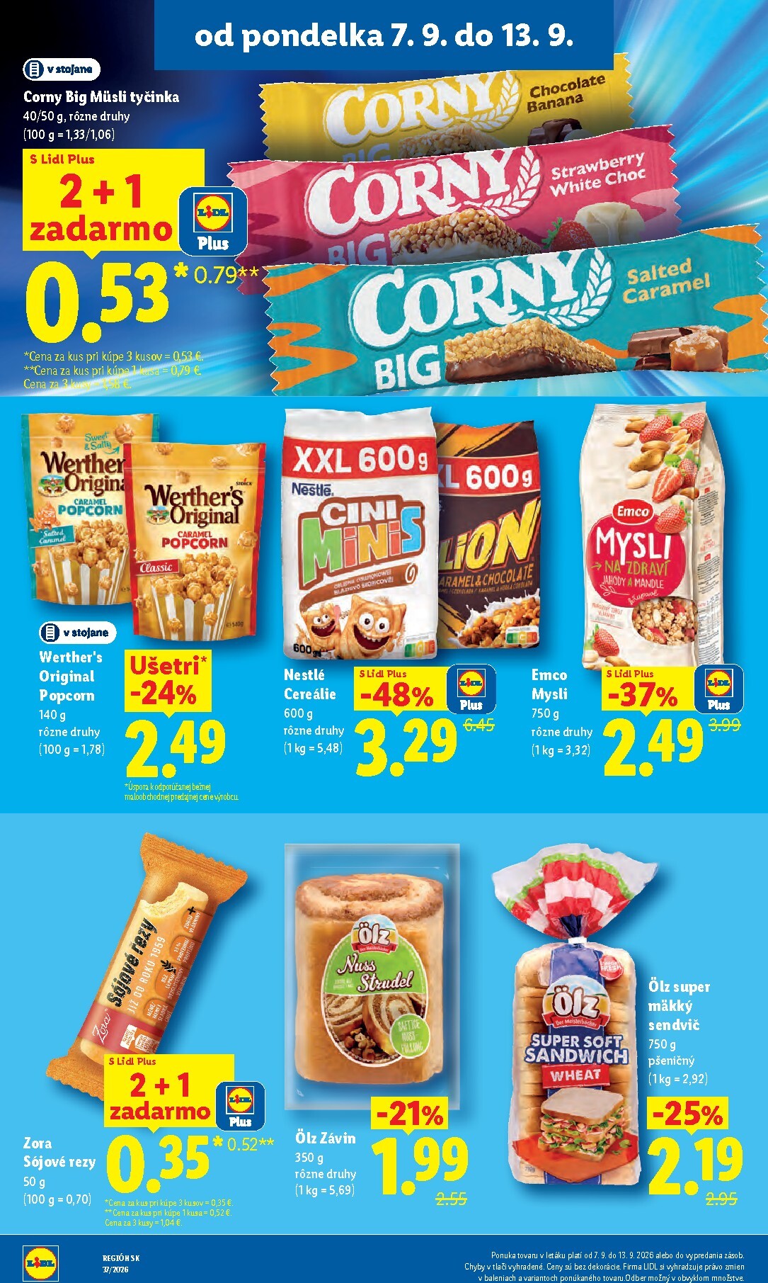 lidl - Aktuálny Lidl leták od pondelka, 07.09.2026 do nedele, 13.09.2026 - page: 34