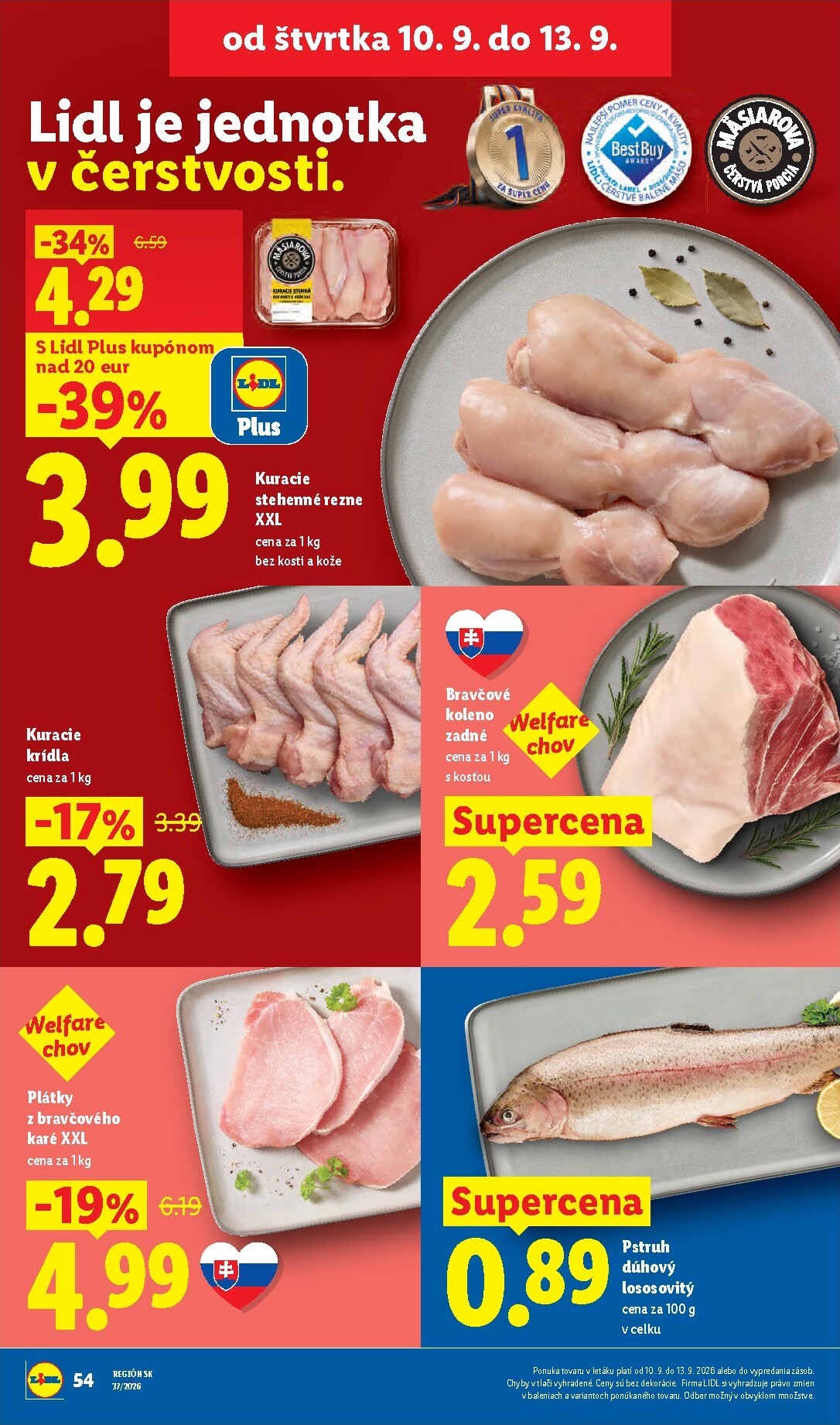 lidl - Aktuálny Lidl leták od pondelka, 07.09.2026 do nedele, 13.09.2026 - page: 72