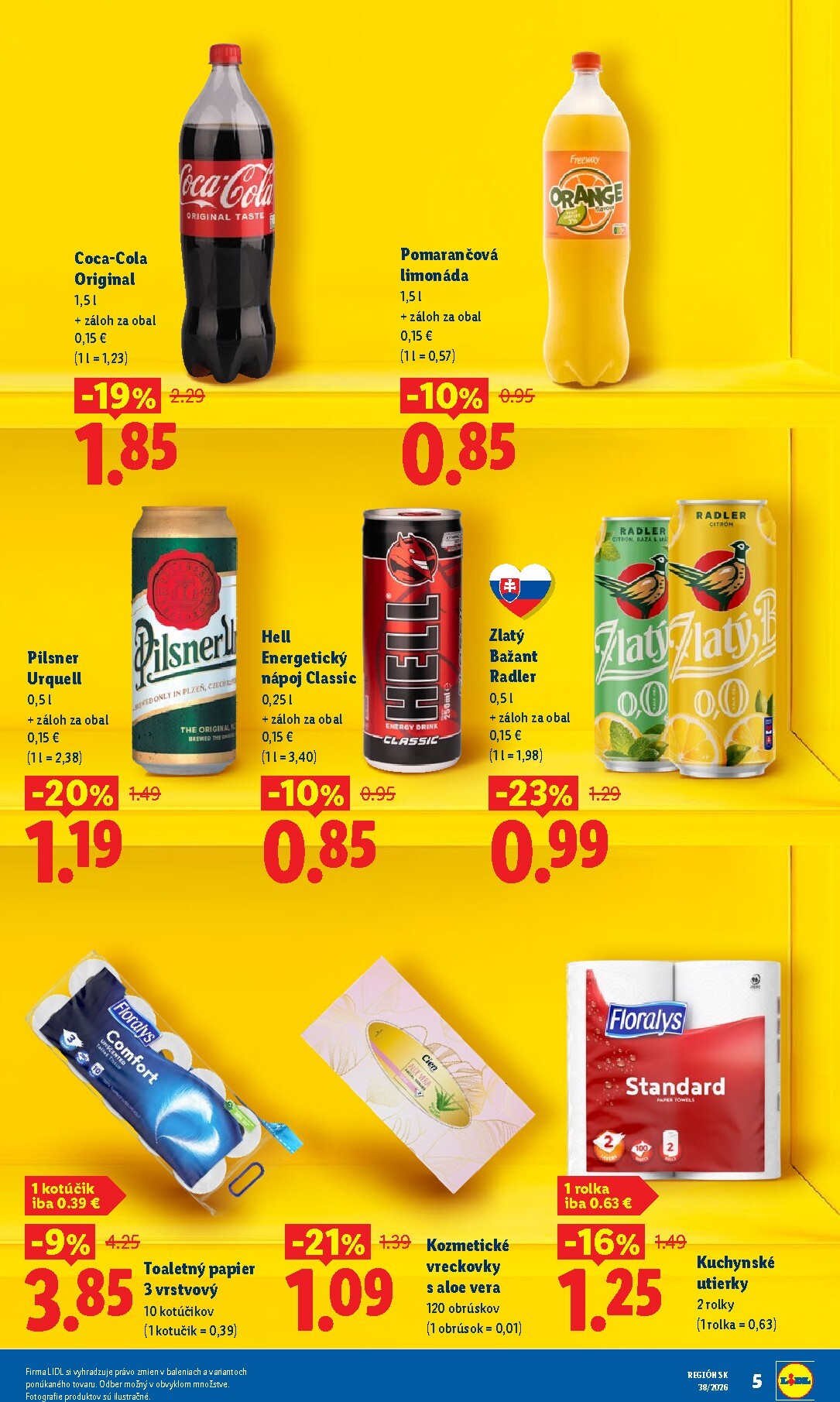 lidl - Aktuálny Lidl leták od pondelka, 07.09.2026 do nedele, 13.09.2026 - page: 7