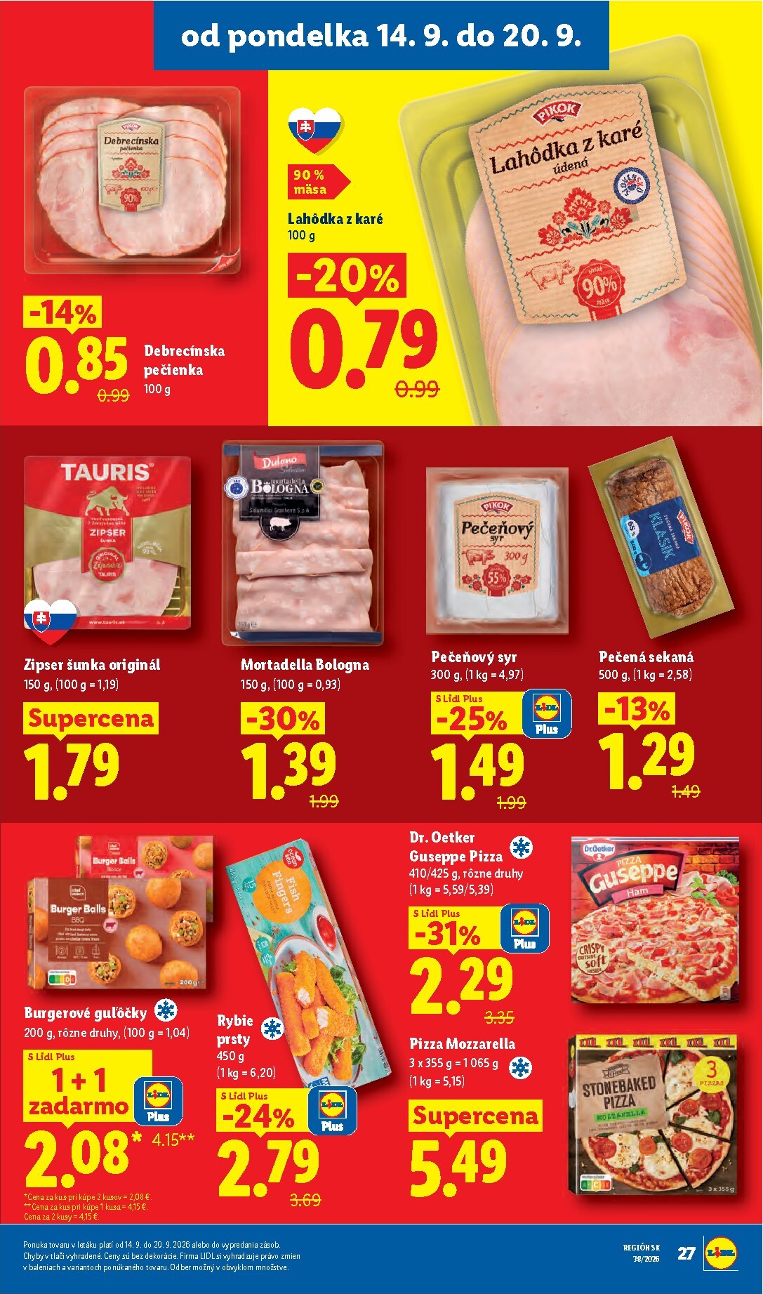 lidl - Nový Lidl leták od pondelka, 14.09.2026 do nedele, 20.09.2026 - page: 37