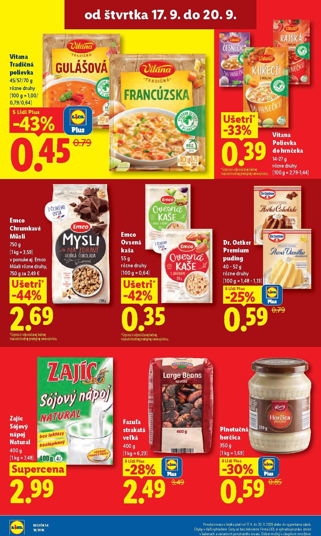 lidl - Nový Lidl leták od pondelka, 14.09.2026 do nedele, 20.09.2026 - page: 70