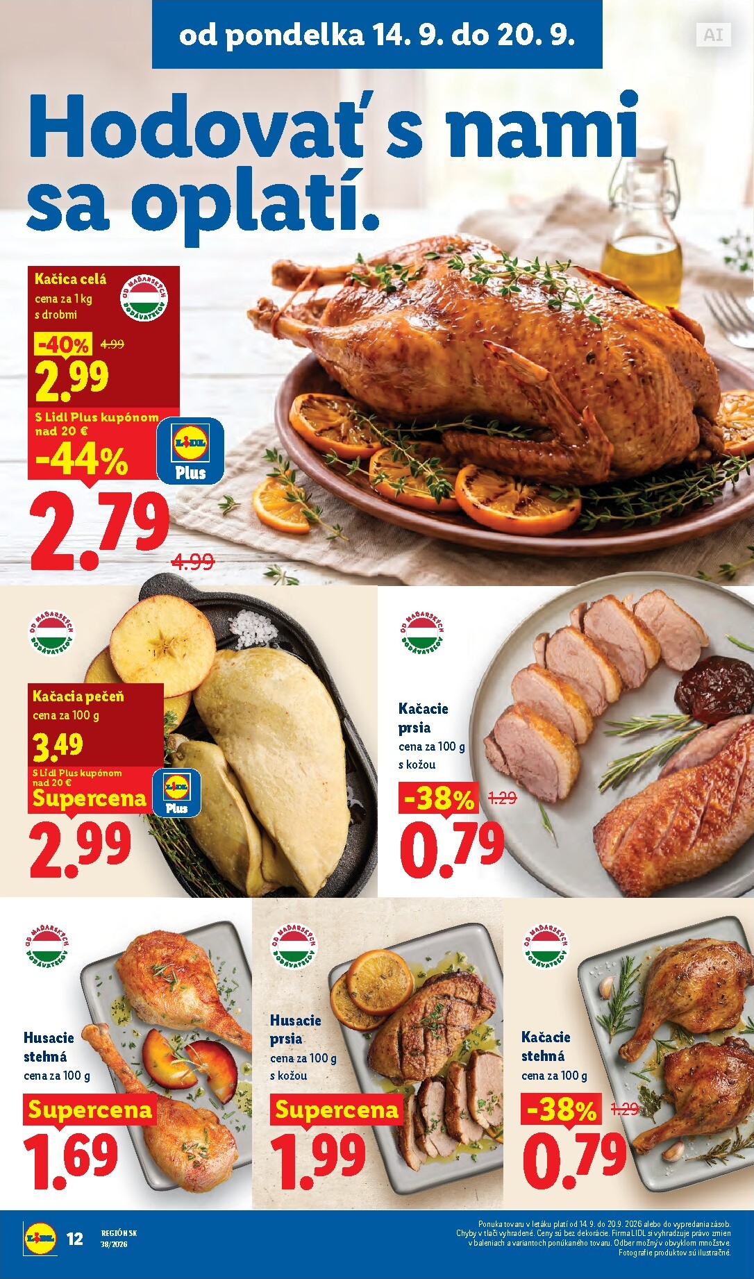 lidl - Nový Lidl leták od pondelka, 14.09.2026 do nedele, 20.09.2026 - page: 18