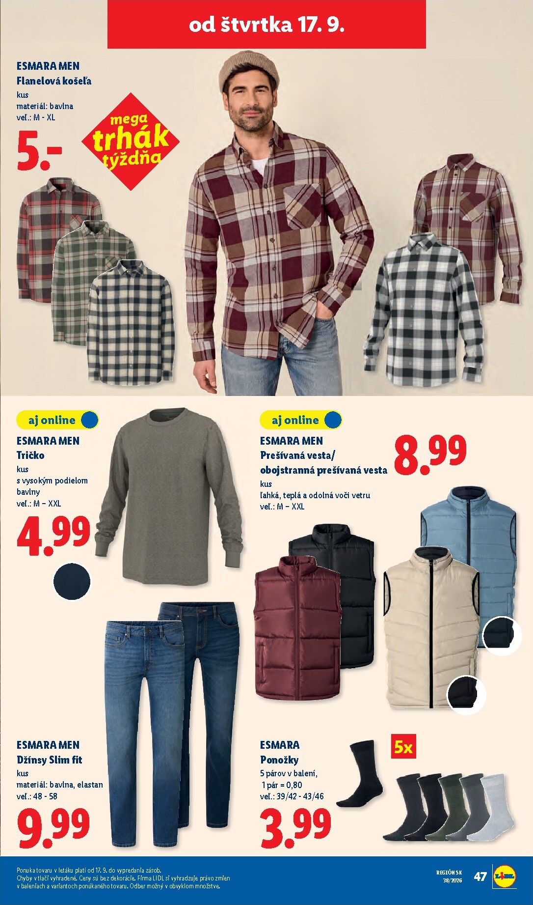 lidl - Nový Lidl leták od pondelka, 14.09.2026 do nedele, 20.09.2026 - page: 89