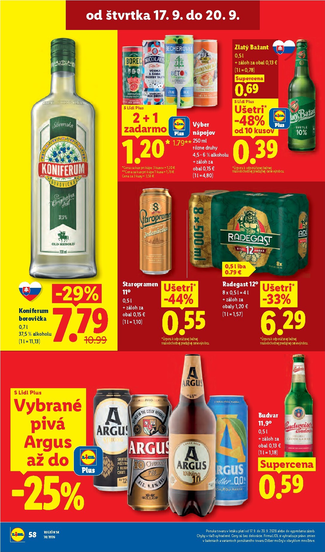lidl - Nový Lidl leták od pondelka, 14.09.2026 do nedele, 20.09.2026 - page: 72