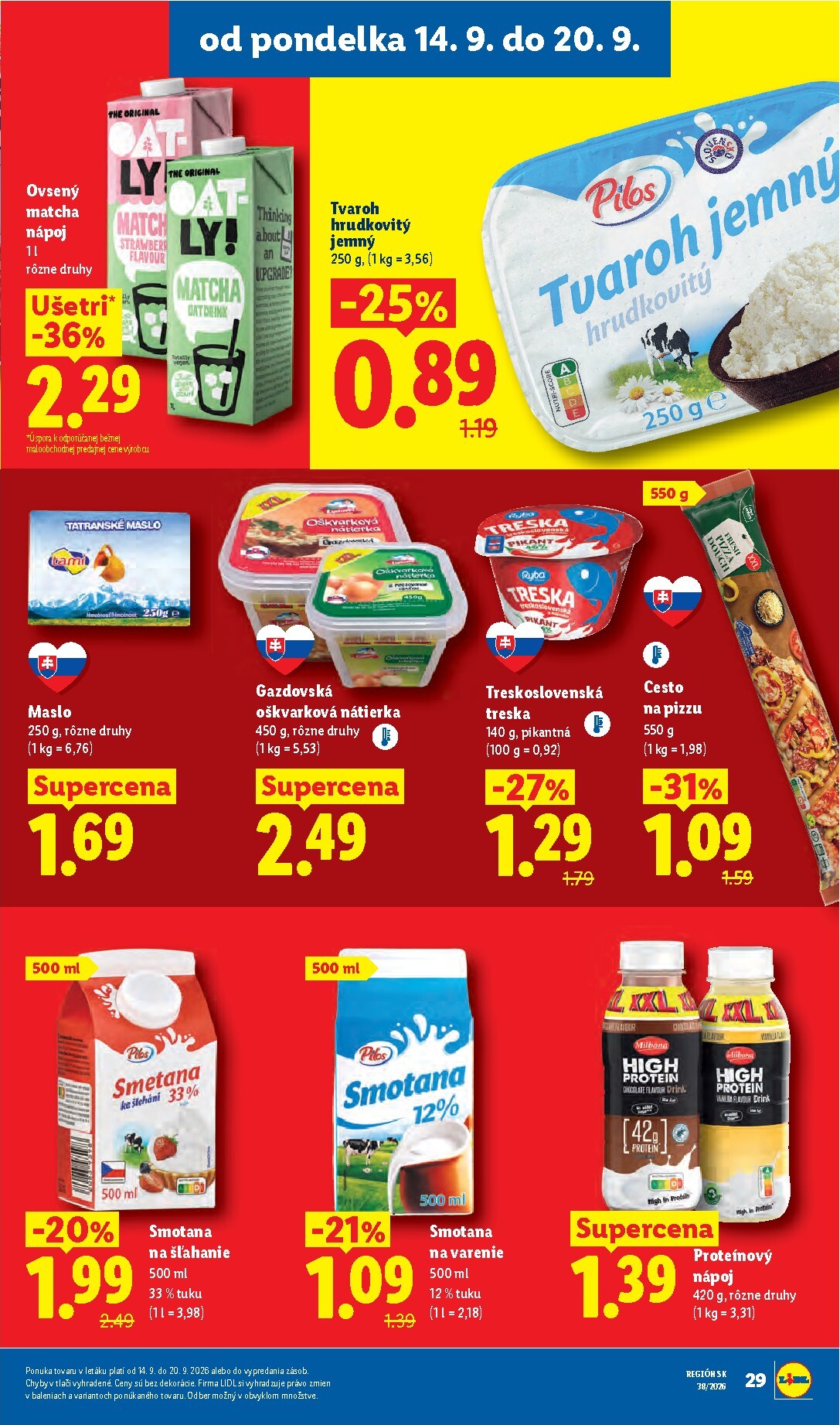lidl - Nový Lidl leták od pondelka, 14.09.2026 do nedele, 20.09.2026 - page: 39