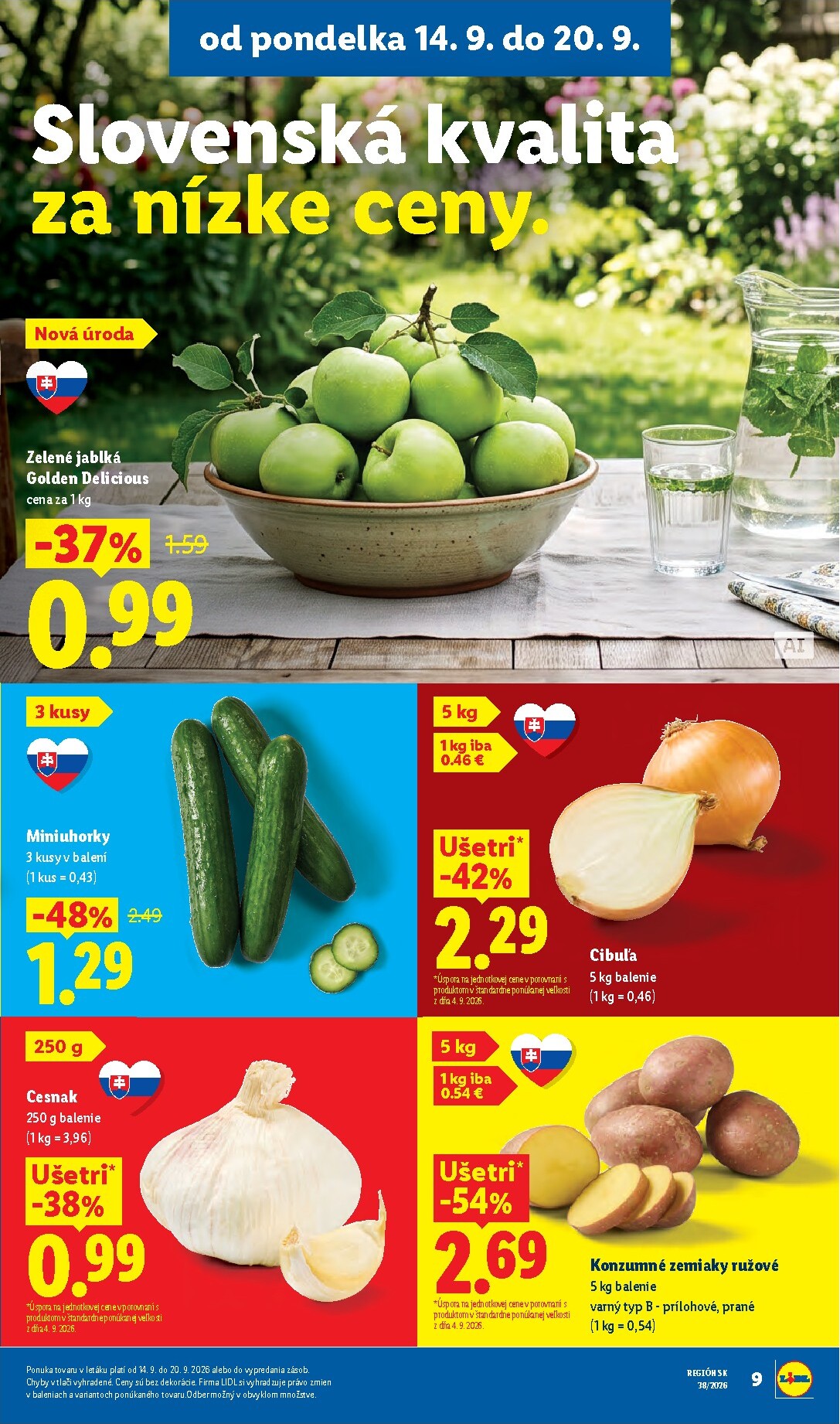 lidl - Nový Lidl leták od pondelka, 14.09.2026 do nedele, 20.09.2026 - page: 15