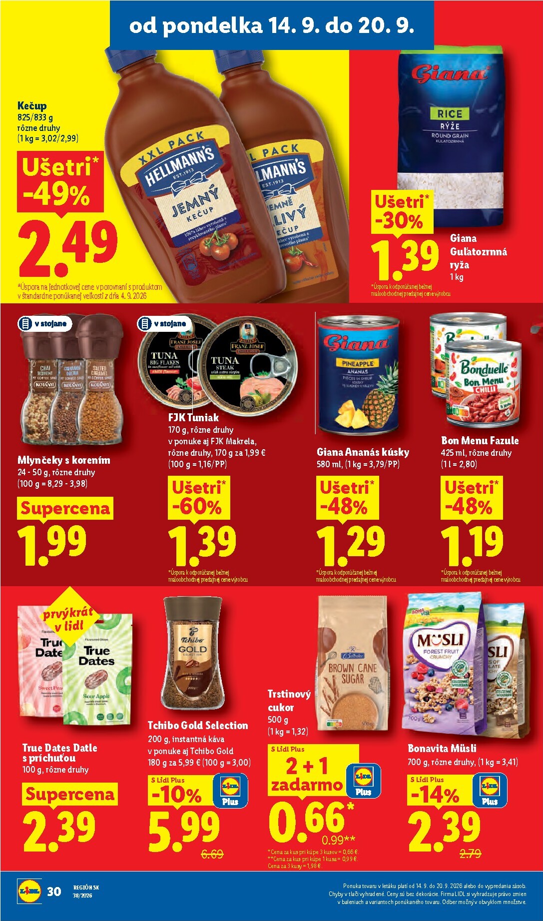 lidl - Nový Lidl leták od pondelka, 14.09.2026 do nedele, 20.09.2026 - page: 42