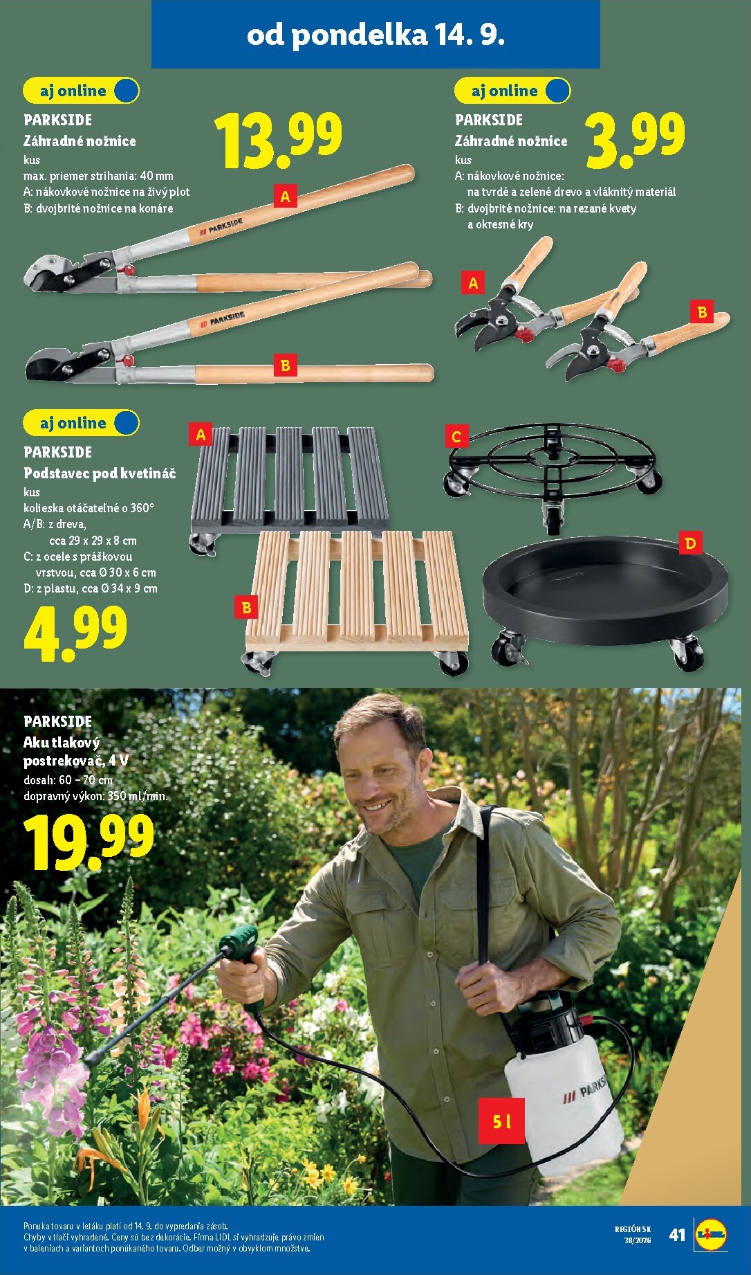 lidl - Nový Lidl leták od pondelka, 14.09.2026 do nedele, 20.09.2026 - page: 57