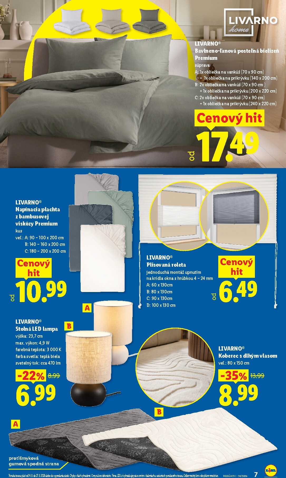 lidl - Aktuálny Lidl - Online magazín leták od pondelka, 14.09.2026 do nedele, 27.09.2026 - page: 7