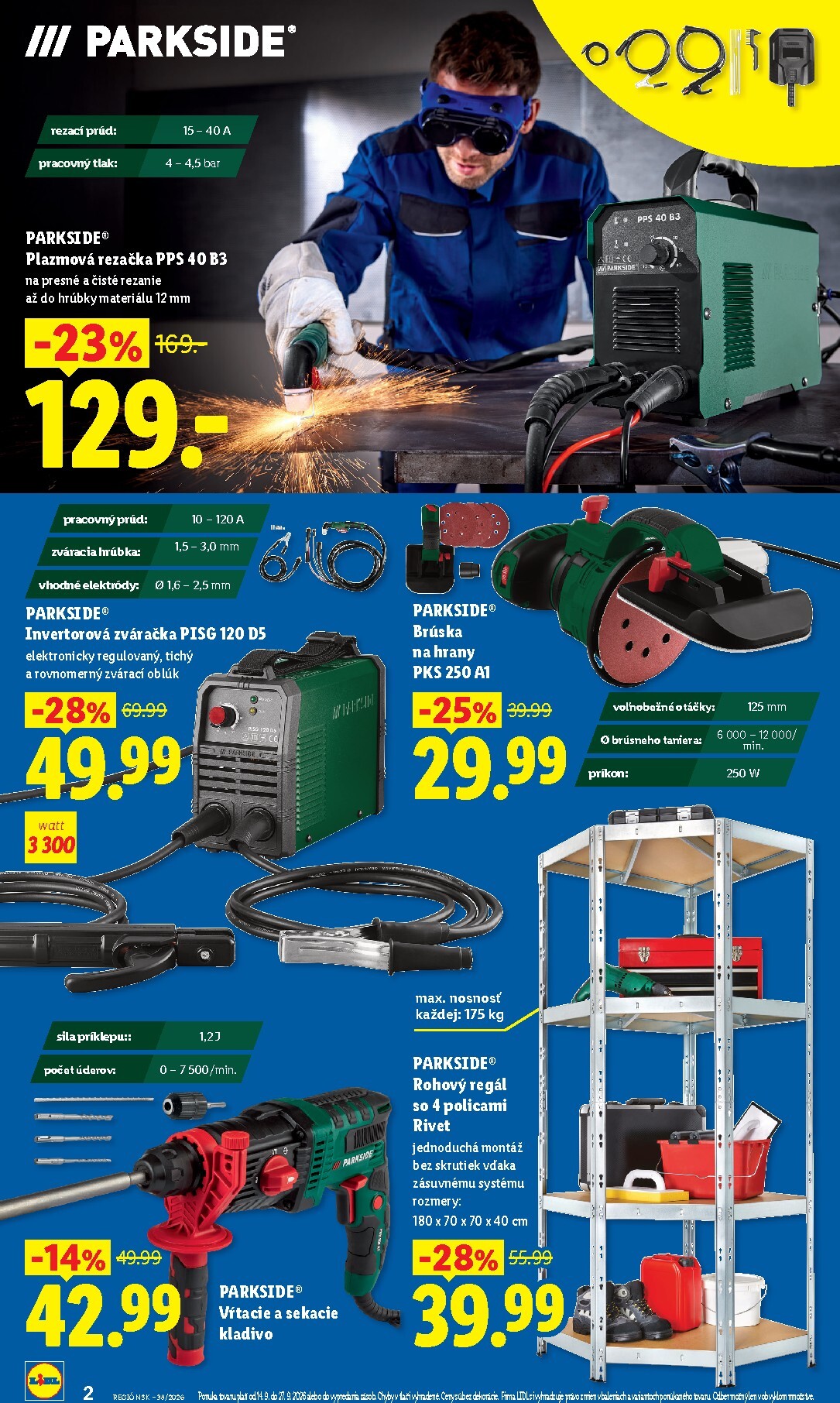 lidl - Aktuálny Lidl - Online magazín leták od pondelka, 14.09.2026 do nedele, 27.09.2026 - page: 2