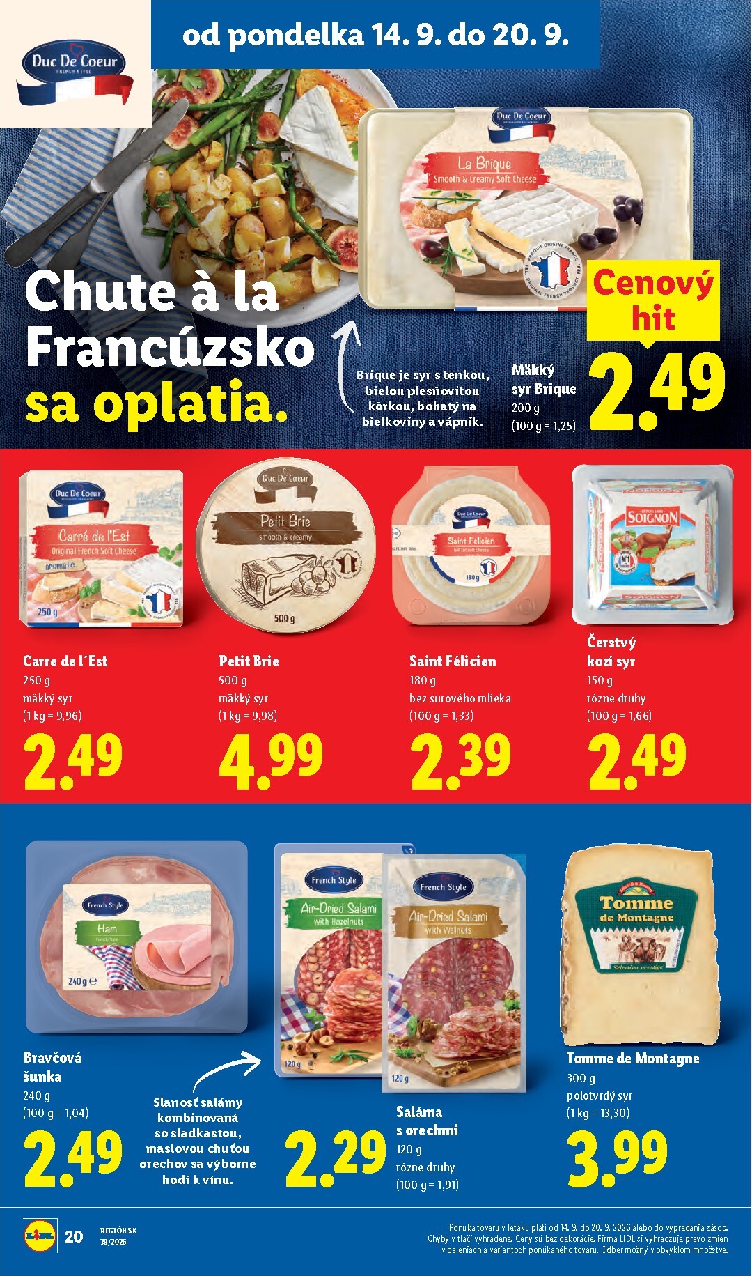 lidl - Aktuálny Lidl leták od pondelka, 14.09.2026 do nedele, 20.09.2026 - page: 32
