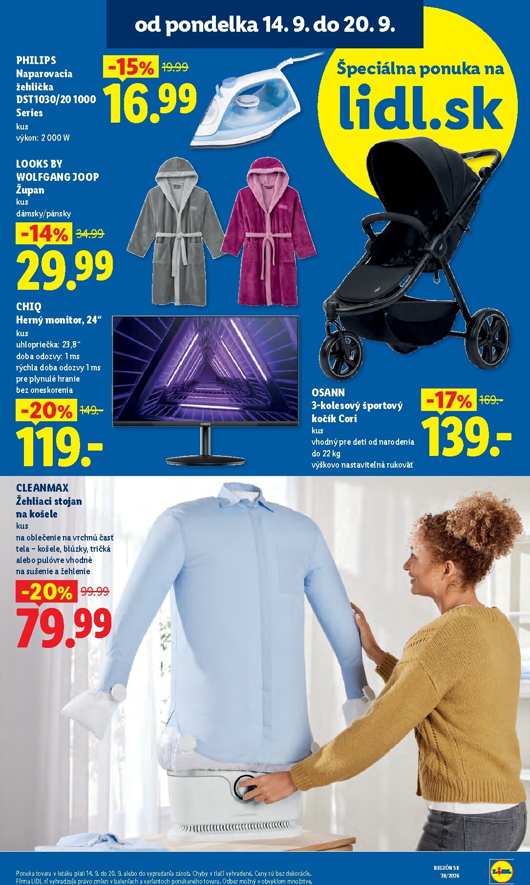 lidl - Aktuálny Lidl leták od pondelka, 14.09.2026 do nedele, 20.09.2026 - page: 13