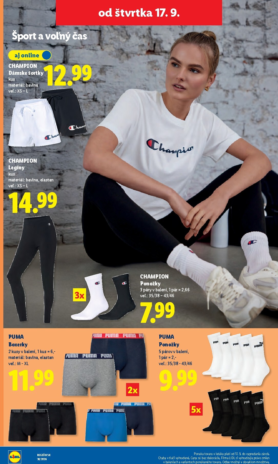 lidl - Aktuálny Lidl leták od pondelka, 14.09.2026 do nedele, 20.09.2026 - page: 102