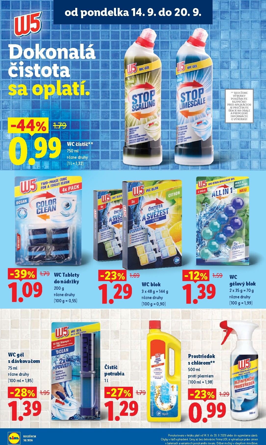 lidl - Aktuálny Lidl leták od pondelka, 14.09.2026 do nedele, 20.09.2026 - page: 54