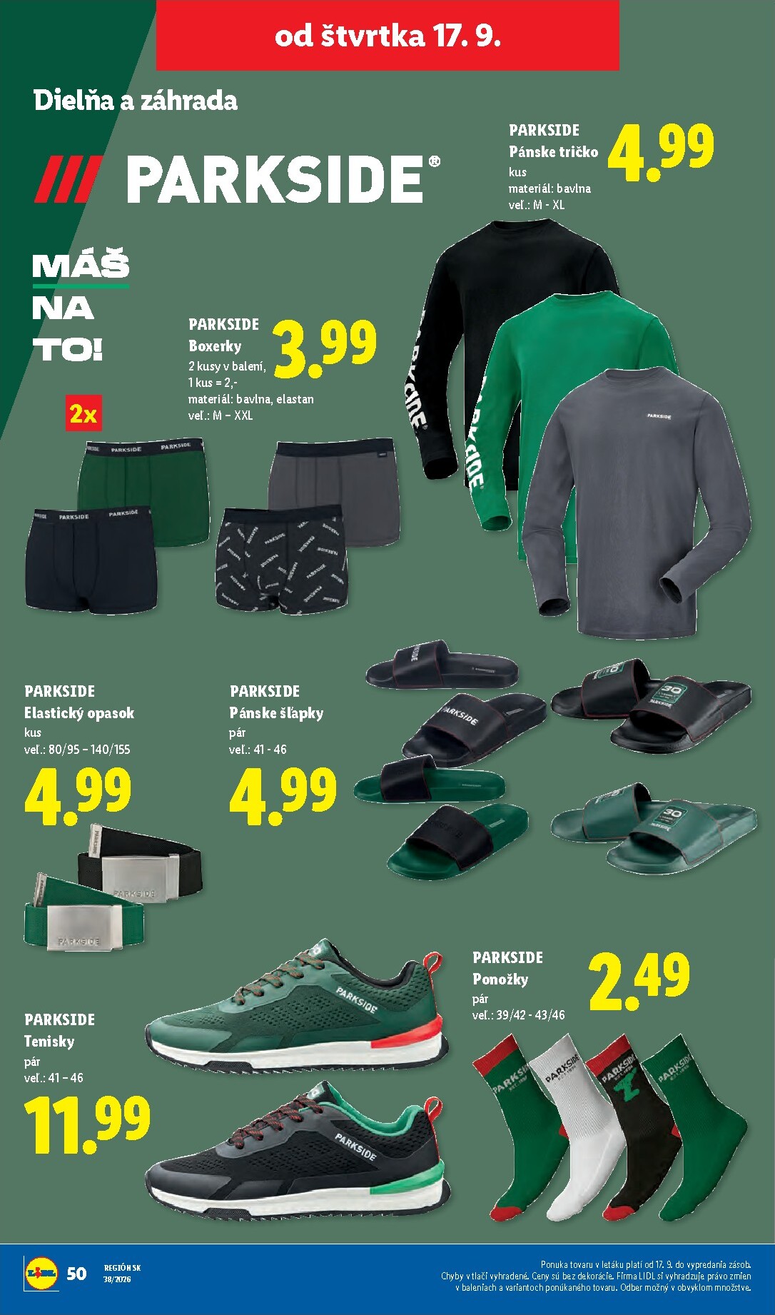 lidl - Aktuálny Lidl leták od pondelka, 14.09.2026 do nedele, 20.09.2026 - page: 92