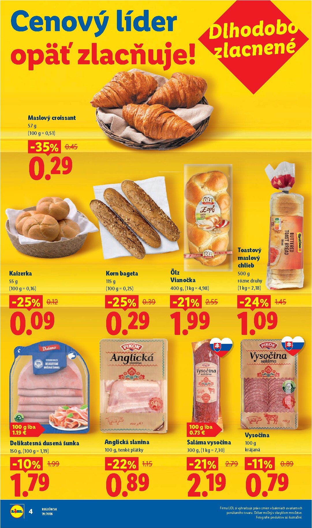 lidl - Aktuálny Lidl leták od pondelka, 14.09.2026 do nedele, 20.09.2026 - page: 4