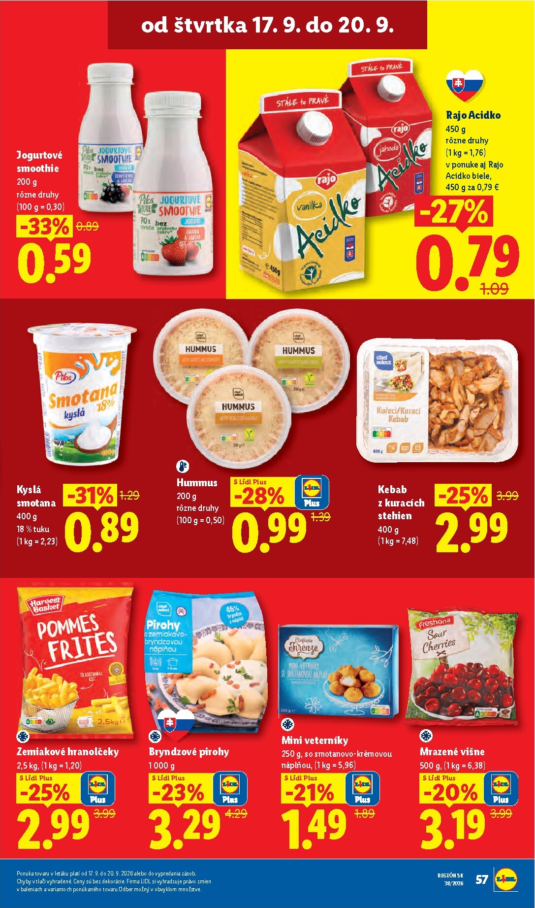 lidl - Aktuálny Lidl leták od pondelka, 14.09.2026 do nedele, 20.09.2026 - page: 77