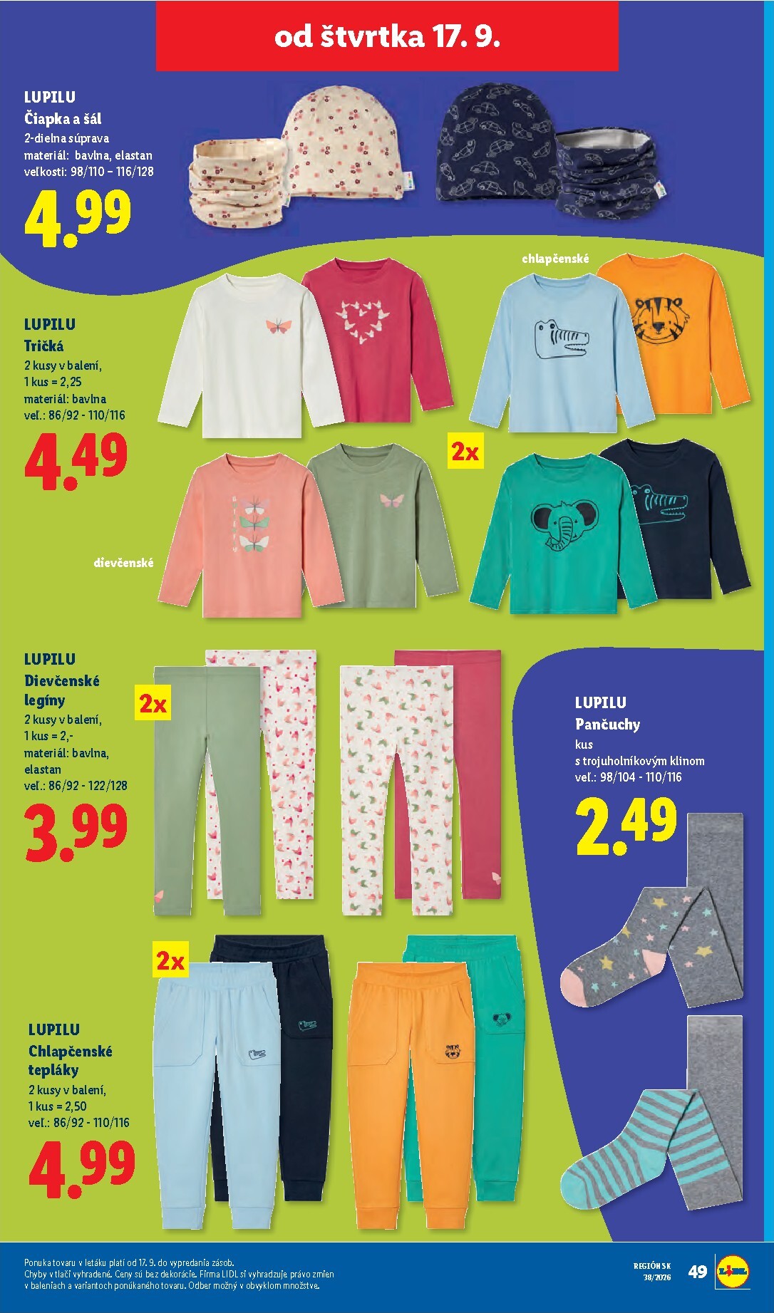 lidl - Aktuálny Lidl leták od pondelka, 14.09.2026 do nedele, 20.09.2026 - page: 101