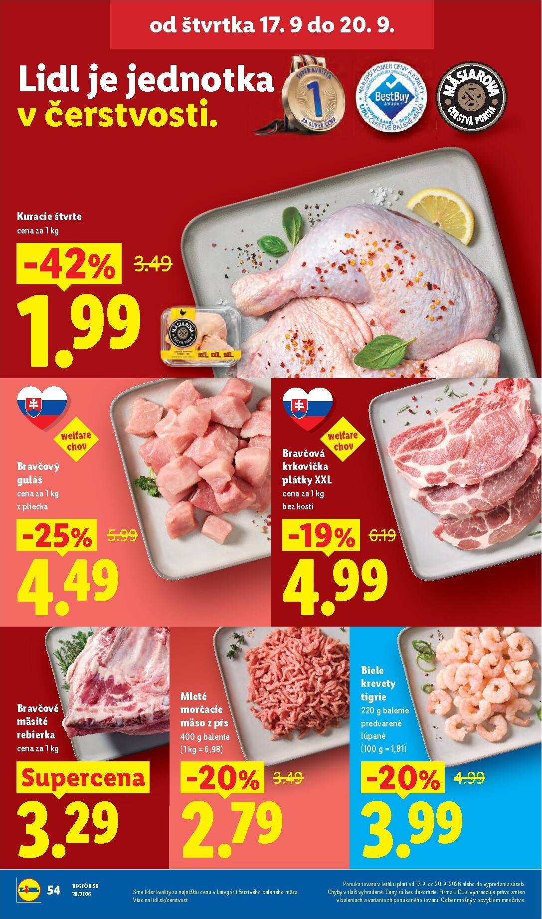 lidl - Aktuálny Lidl leták od pondelka, 14.09.2026 do nedele, 20.09.2026 - page: 74
