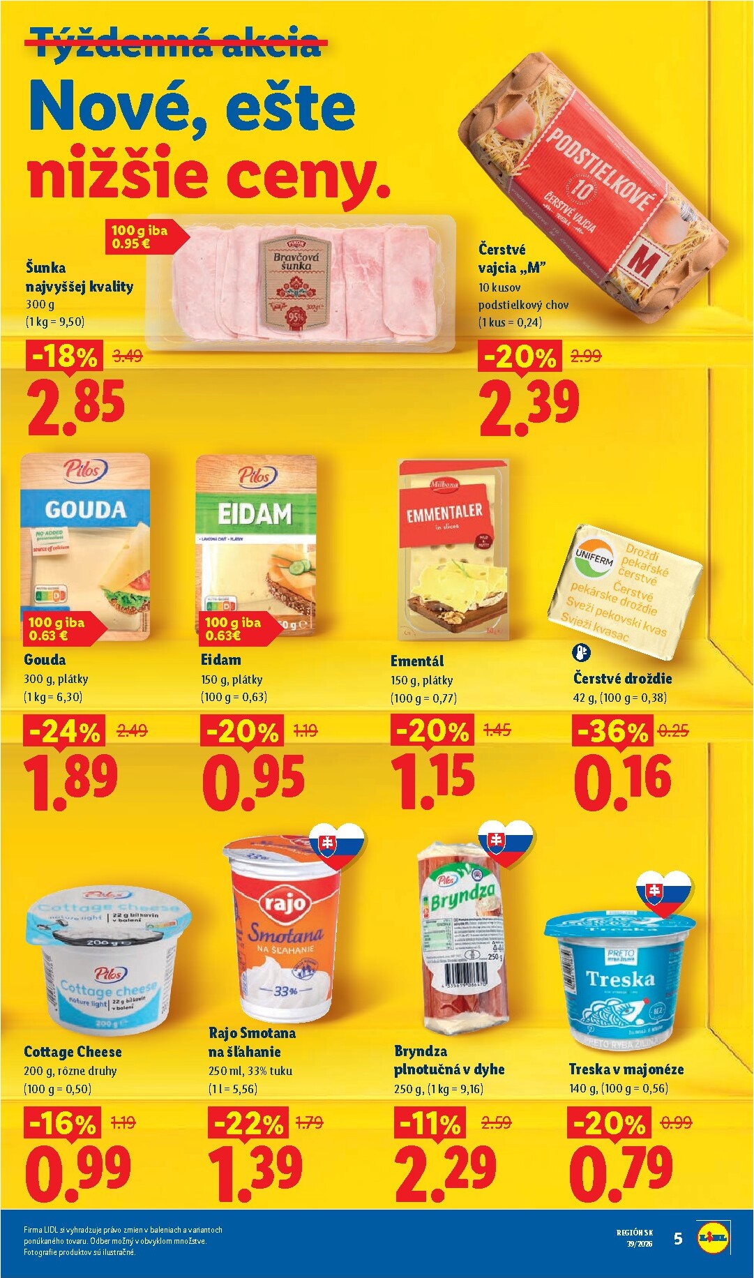 lidl - Aktuálny Lidl leták od pondelka, 14.09.2026 do nedele, 20.09.2026 - page: 5
