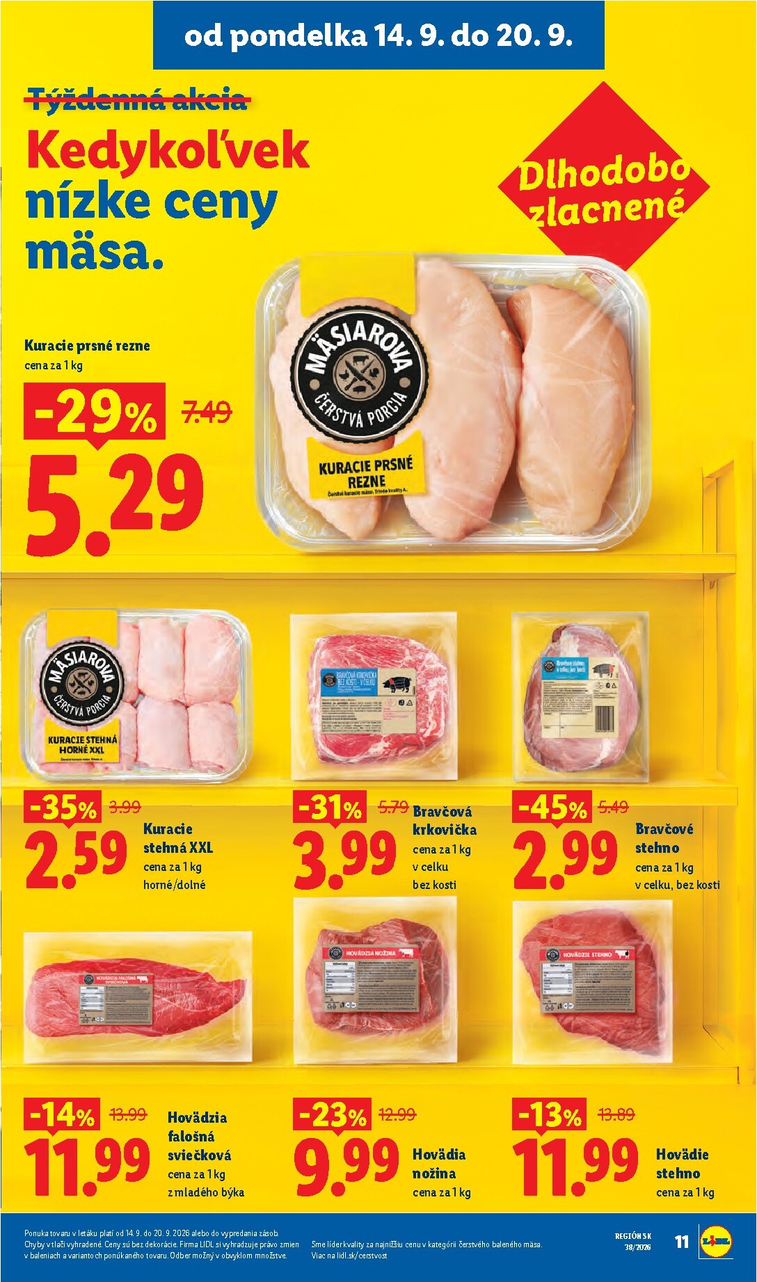 lidl - Aktuálny Lidl leták od pondelka, 14.09.2026 do nedele, 20.09.2026 - page: 23