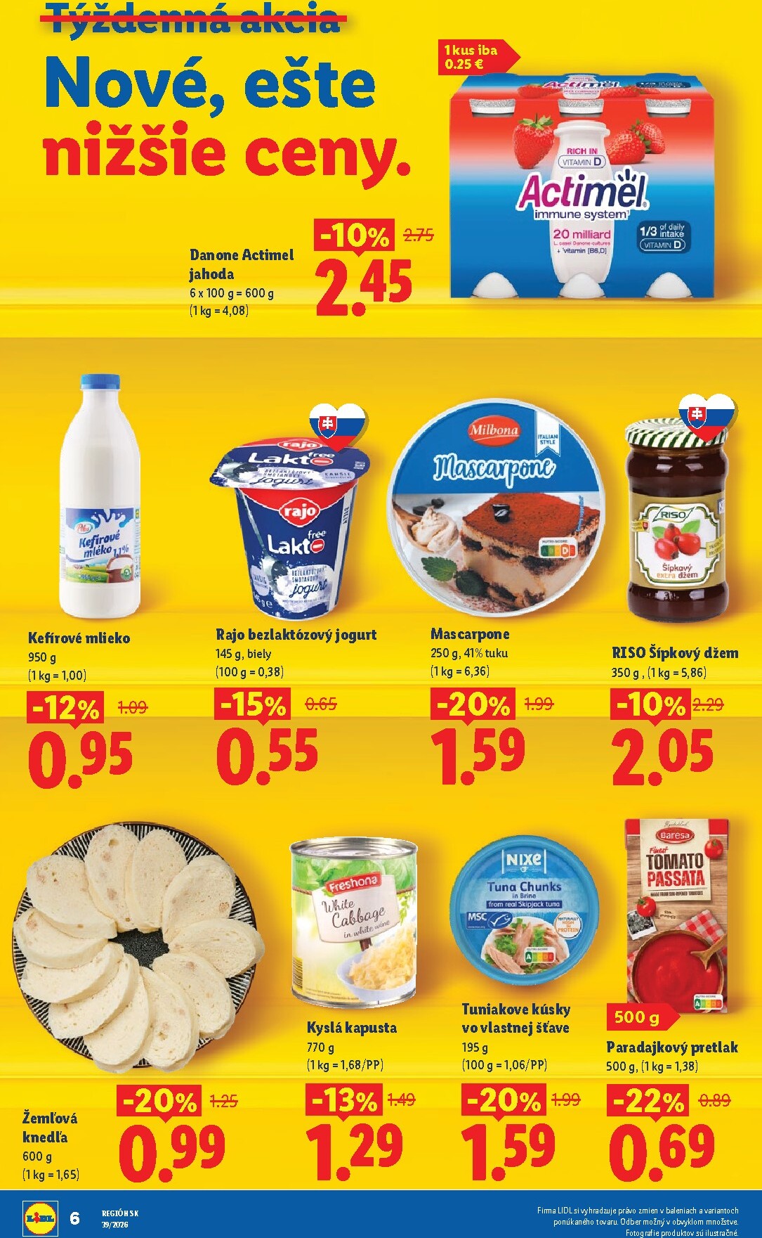 lidl - Aktuálny Lidl leták od pondelka, 14.09.2026 do nedele, 20.09.2026 - page: 6
