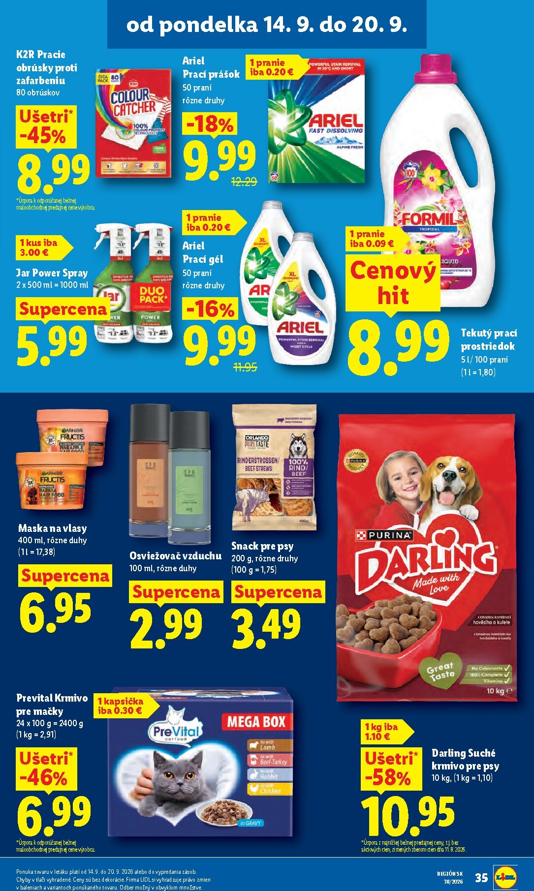 lidl - Aktuálny Lidl leták od pondelka, 14.09.2026 do nedele, 20.09.2026 - page: 53