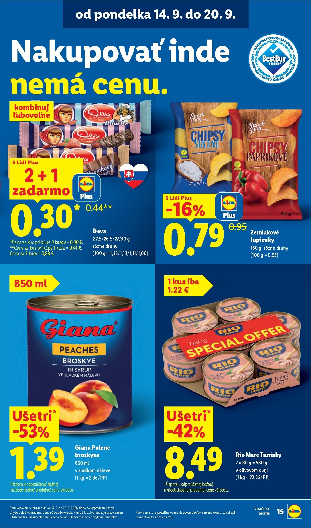 lidl - Aktuálny Lidl leták od pondelka, 14.09.2026 do nedele, 20.09.2026 - page: 27