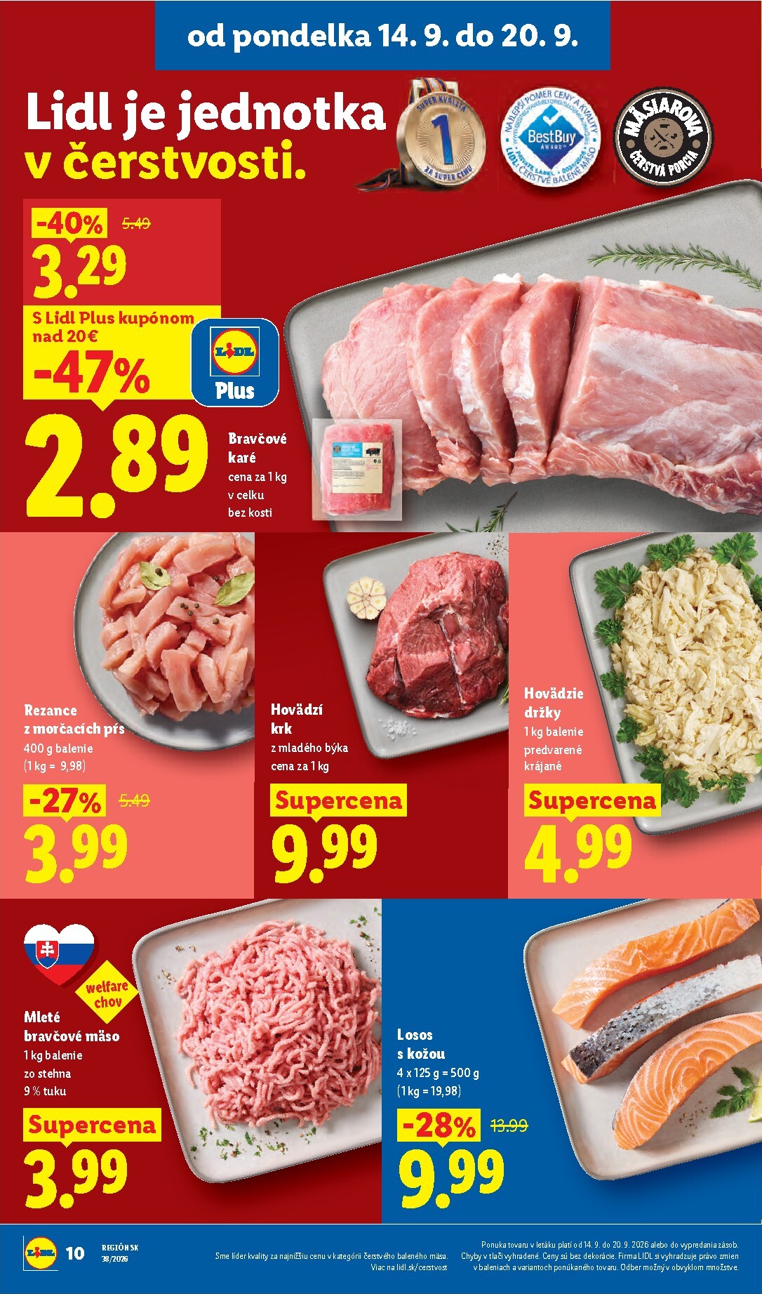 lidl - Aktuálny Lidl leták od pondelka, 14.09.2026 do nedele, 20.09.2026 - page: 22
