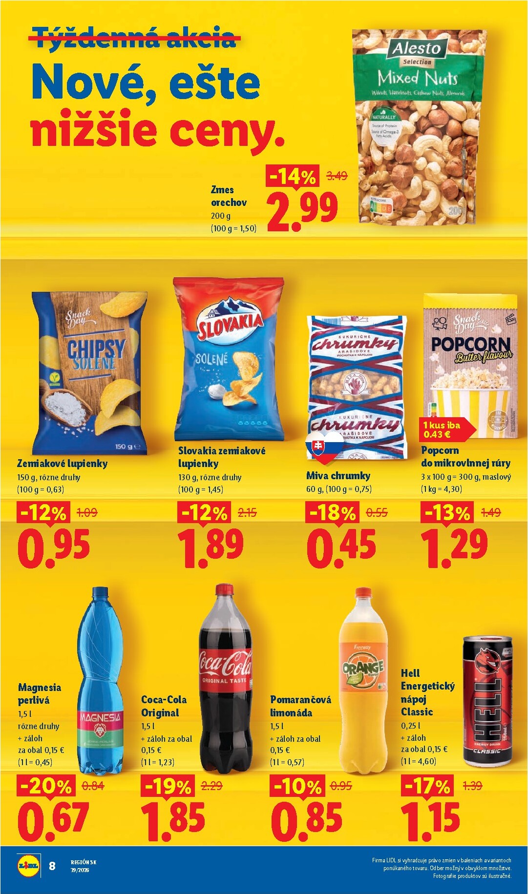 lidl - Aktuálny Lidl leták od pondelka, 14.09.2026 do nedele, 20.09.2026 - page: 8