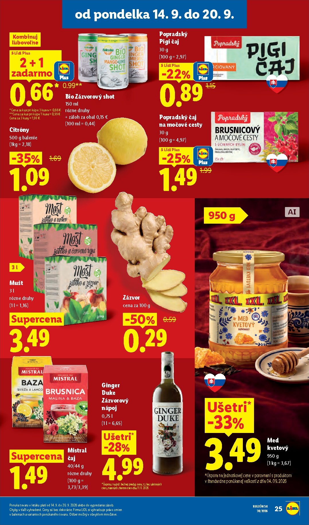 lidl - Aktuálny Lidl leták od pondelka, 14.09.2026 do nedele, 20.09.2026 - page: 39