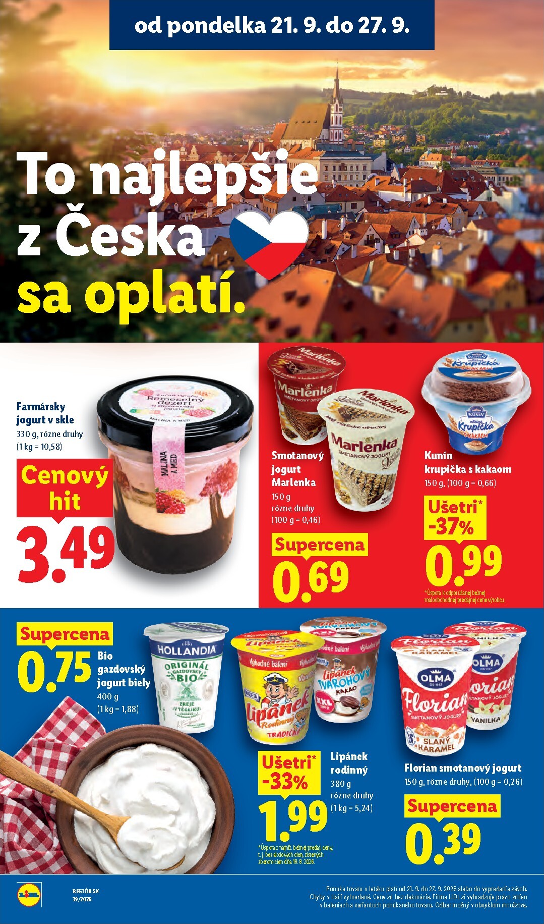 lidl - Nový Lidl leták od pondelka, 21.09.2026 do nedele, 27.09.2026 - page: 34