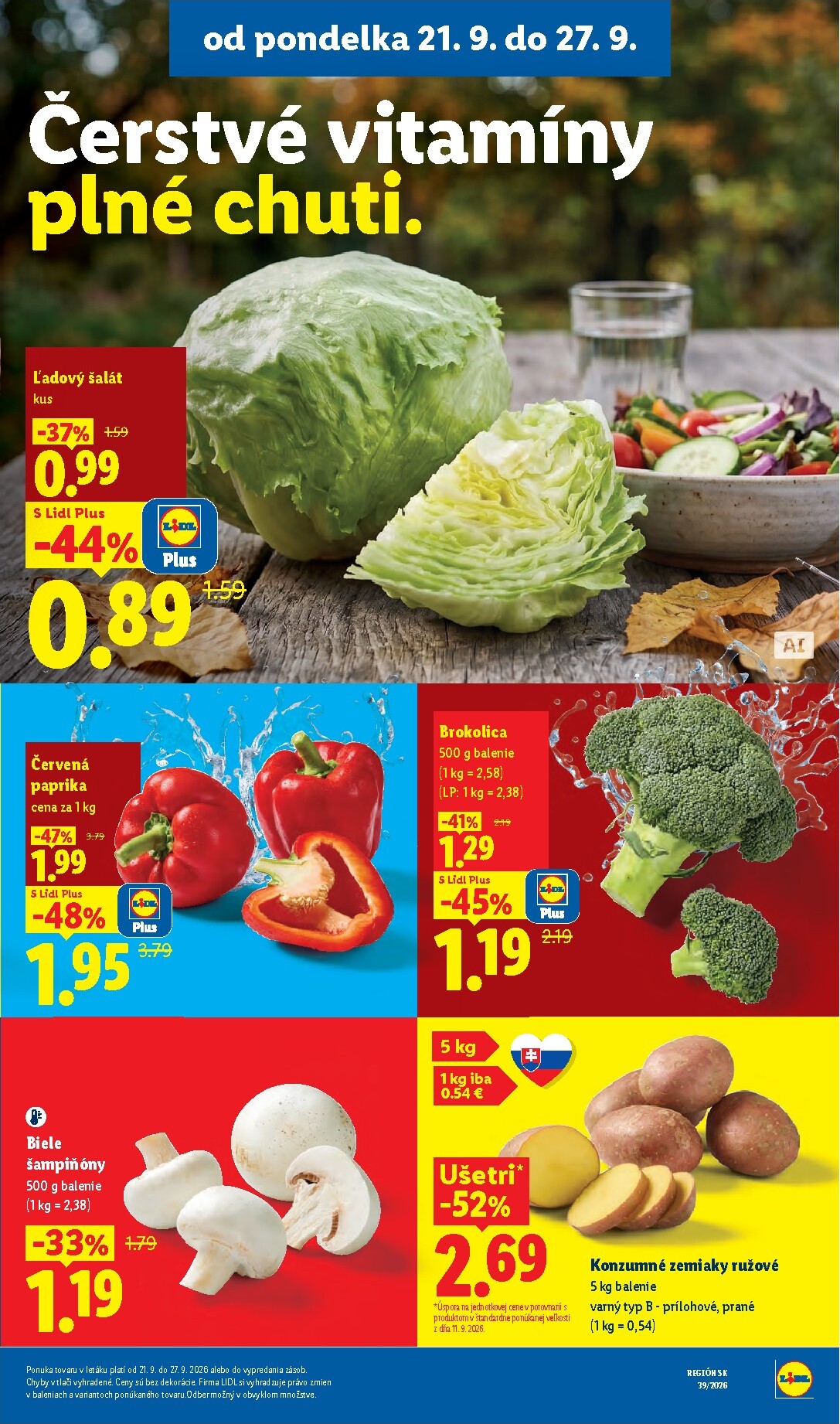 lidl - Nový Lidl leták od pondelka, 21.09.2026 do nedele, 27.09.2026 - page: 21