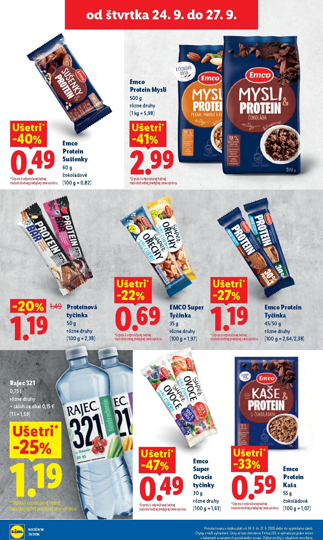 lidl - Nový Lidl leták od pondelka, 21.09.2026 do nedele, 27.09.2026 - page: 72