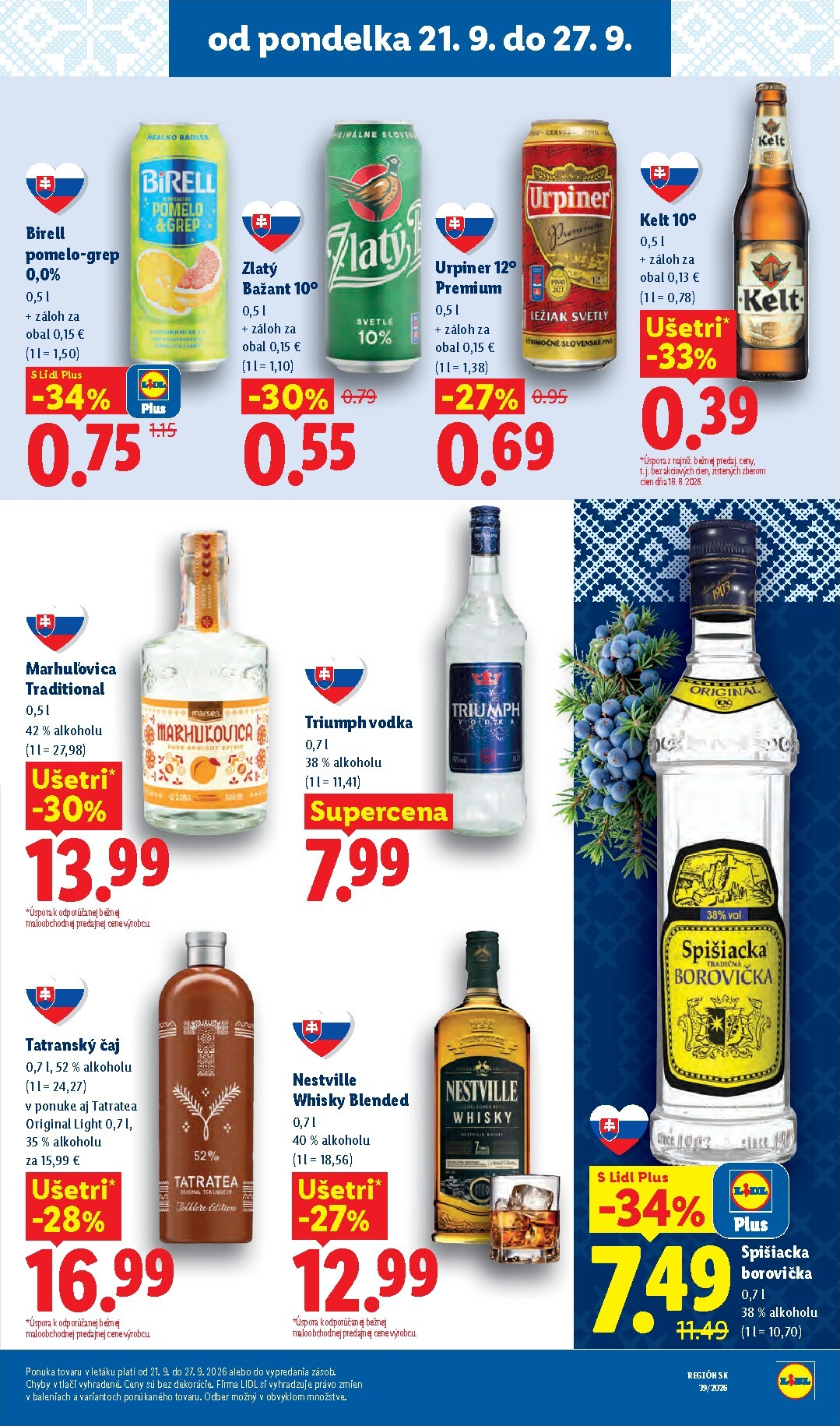 lidl - Nový Lidl leták od pondelka, 21.09.2026 do nedele, 27.09.2026 - page: 31