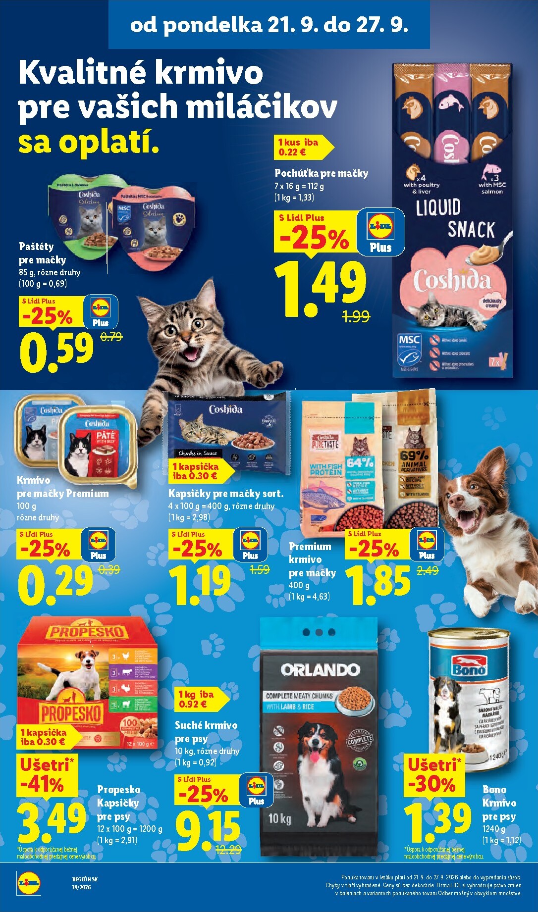 lidl - Nový Lidl leták od pondelka, 21.09.2026 do nedele, 27.09.2026 - page: 46