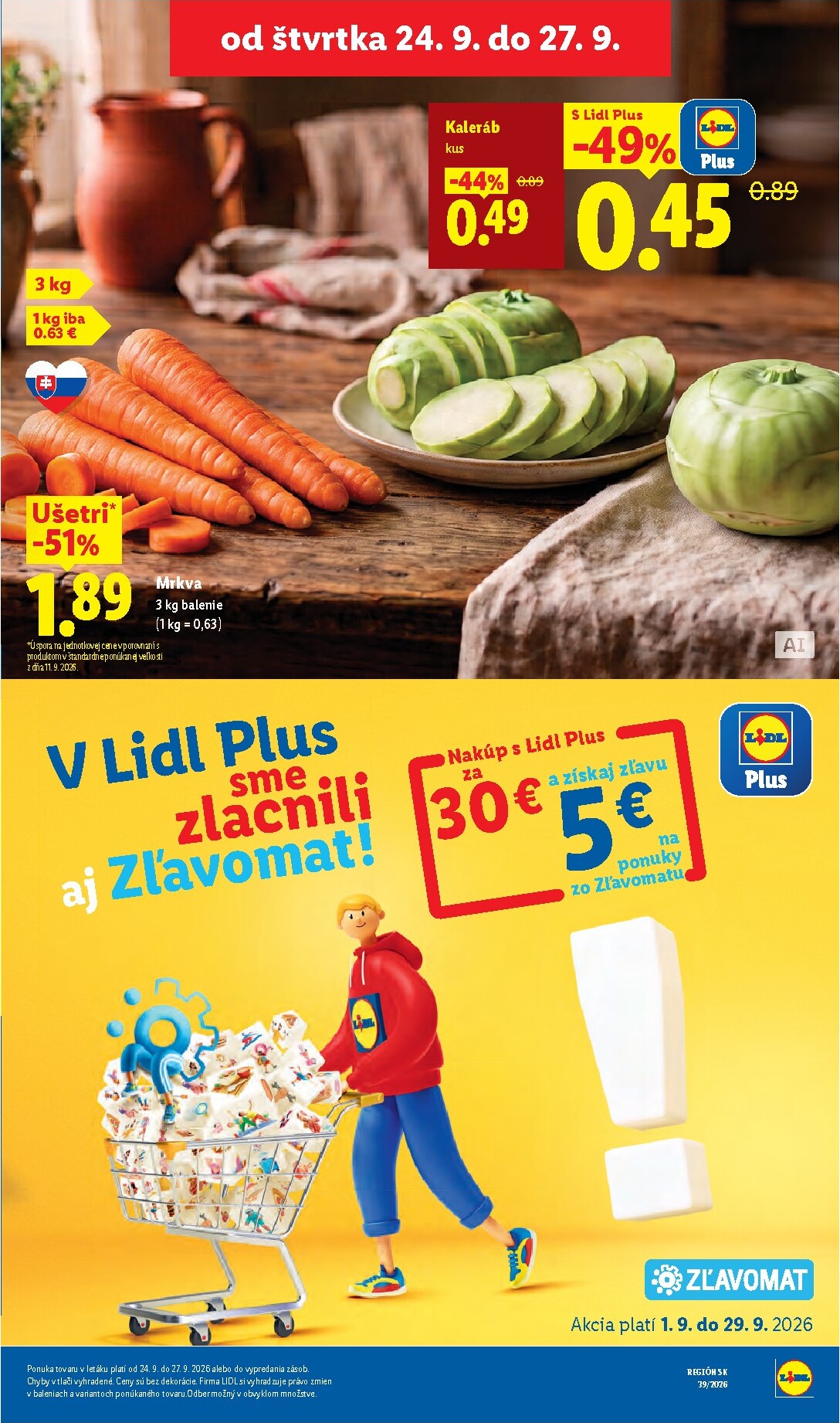 lidl - Nový Lidl leták od pondelka, 21.09.2026 do nedele, 27.09.2026 - page: 67
