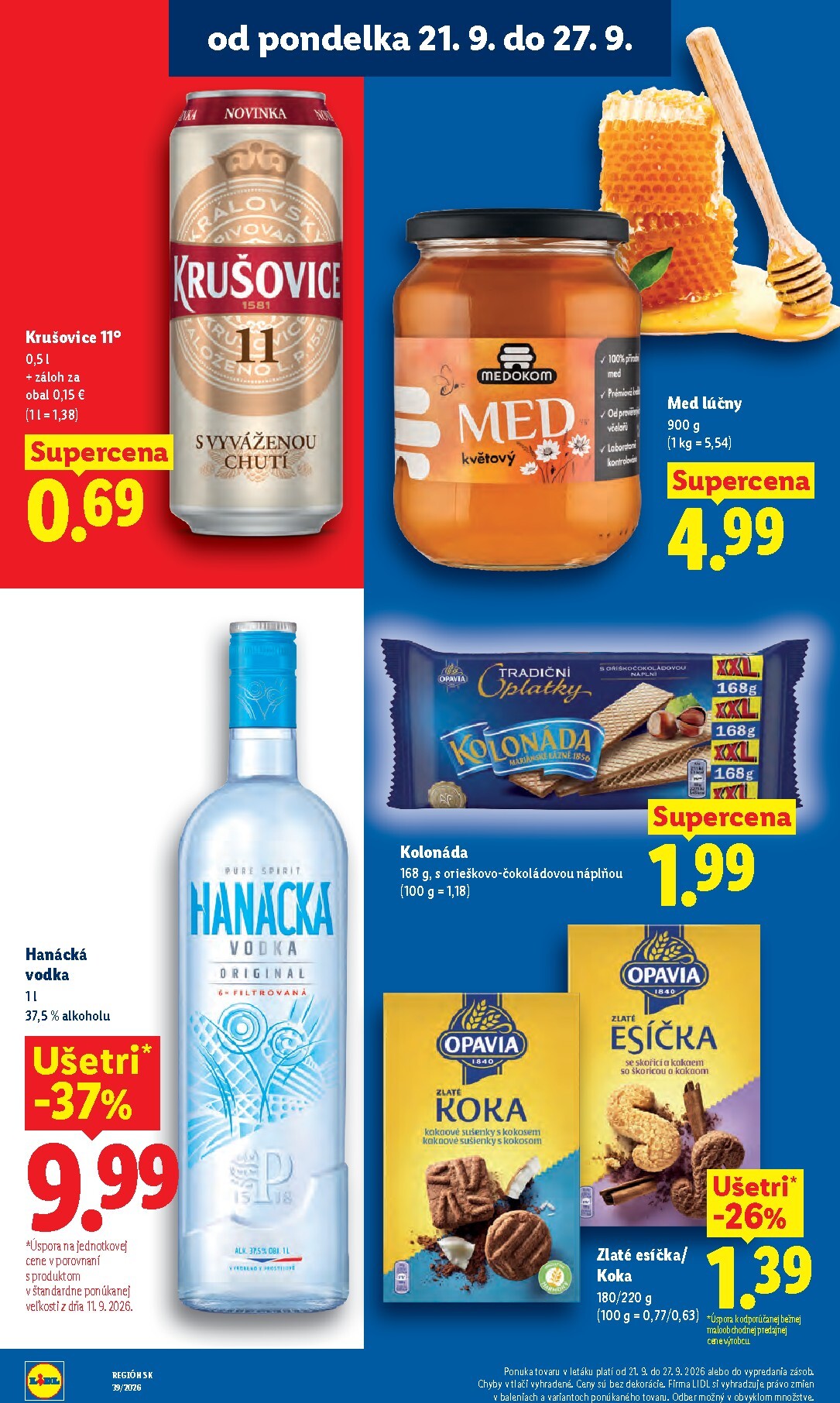 lidl - Nový Lidl leták od pondelka, 21.09.2026 do nedele, 27.09.2026 - page: 36