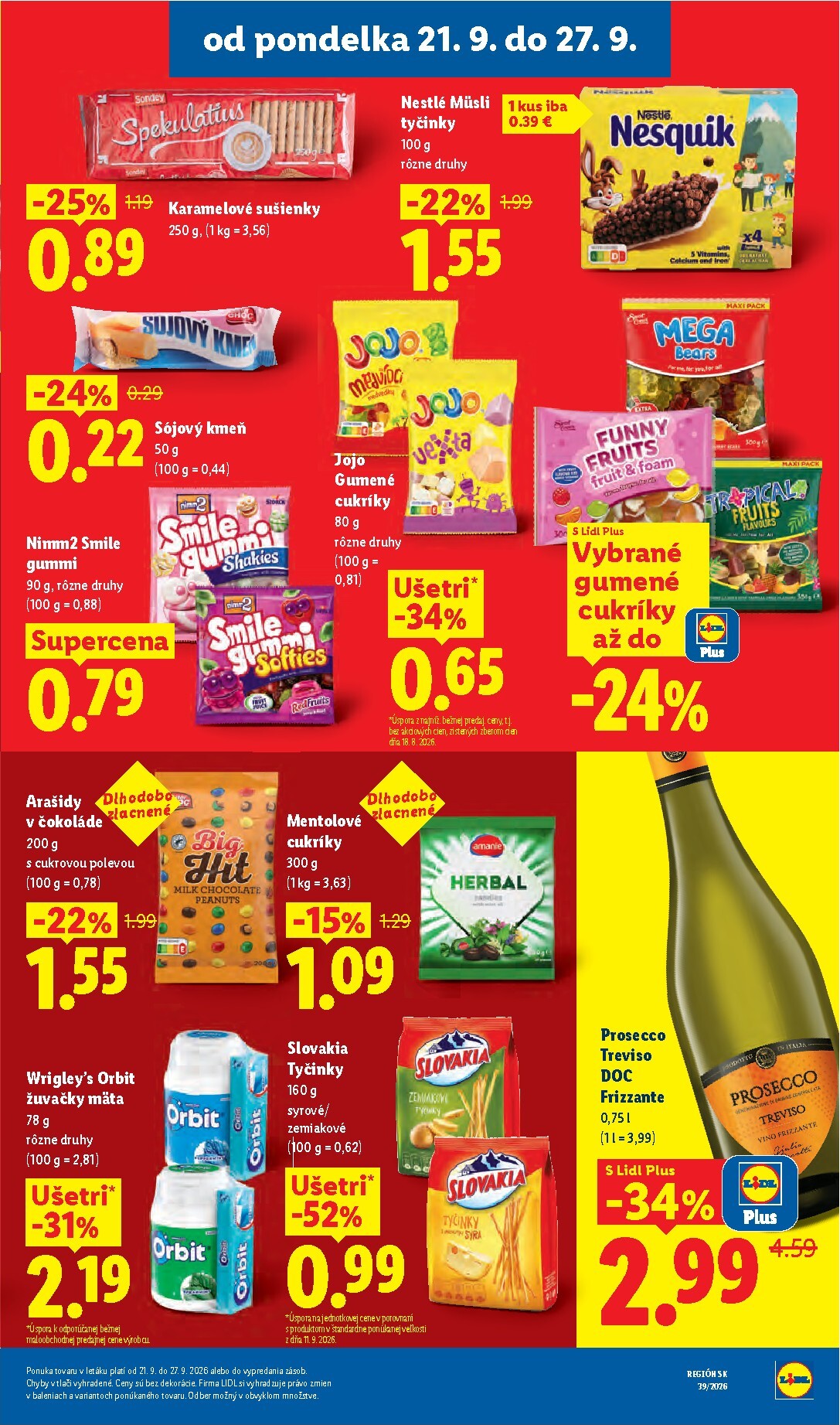 lidl - Nový Lidl leták od pondelka, 21.09.2026 do nedele, 27.09.2026 - page: 43