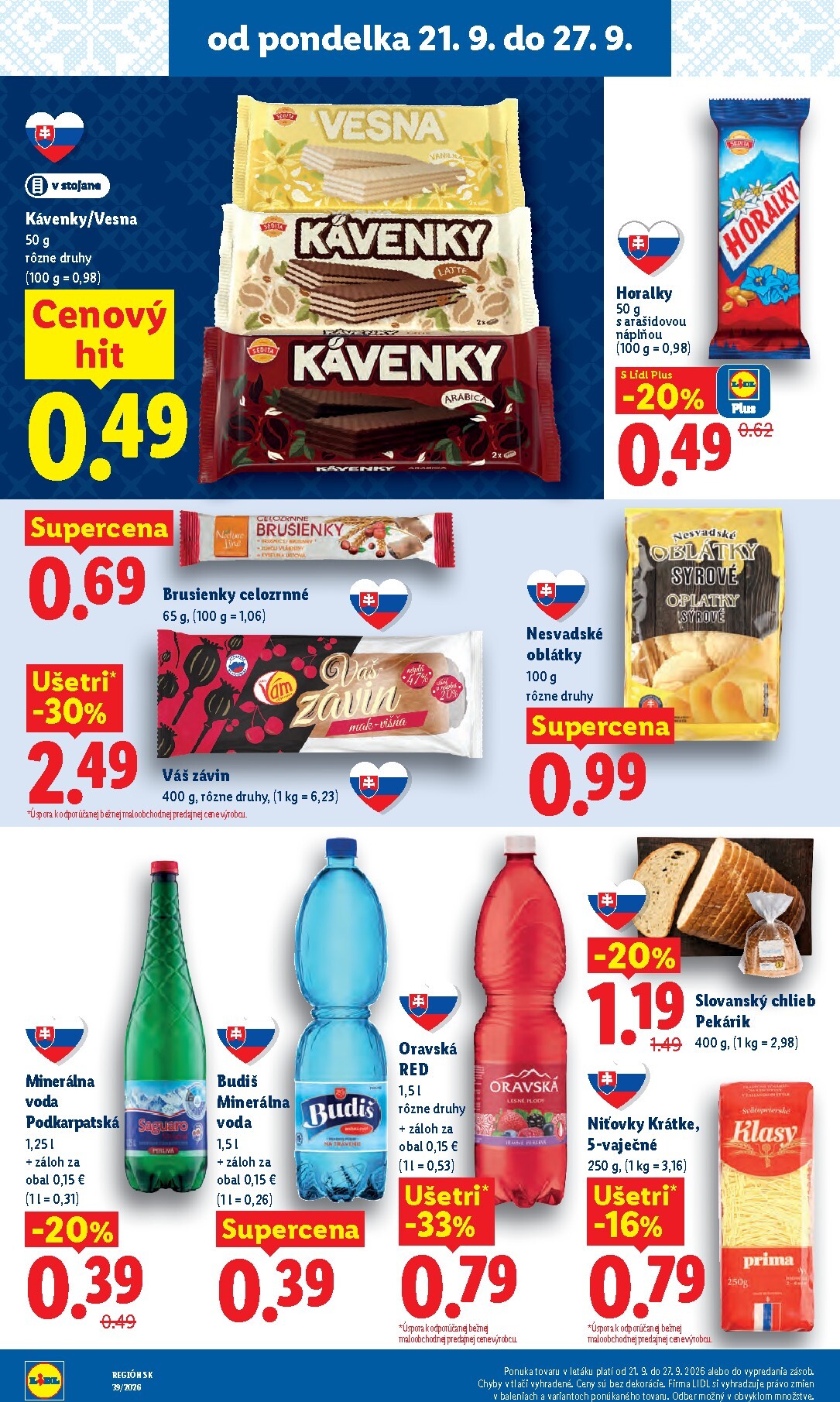 lidl - Nový Lidl leták od pondelka, 21.09.2026 do nedele, 27.09.2026 - page: 32
