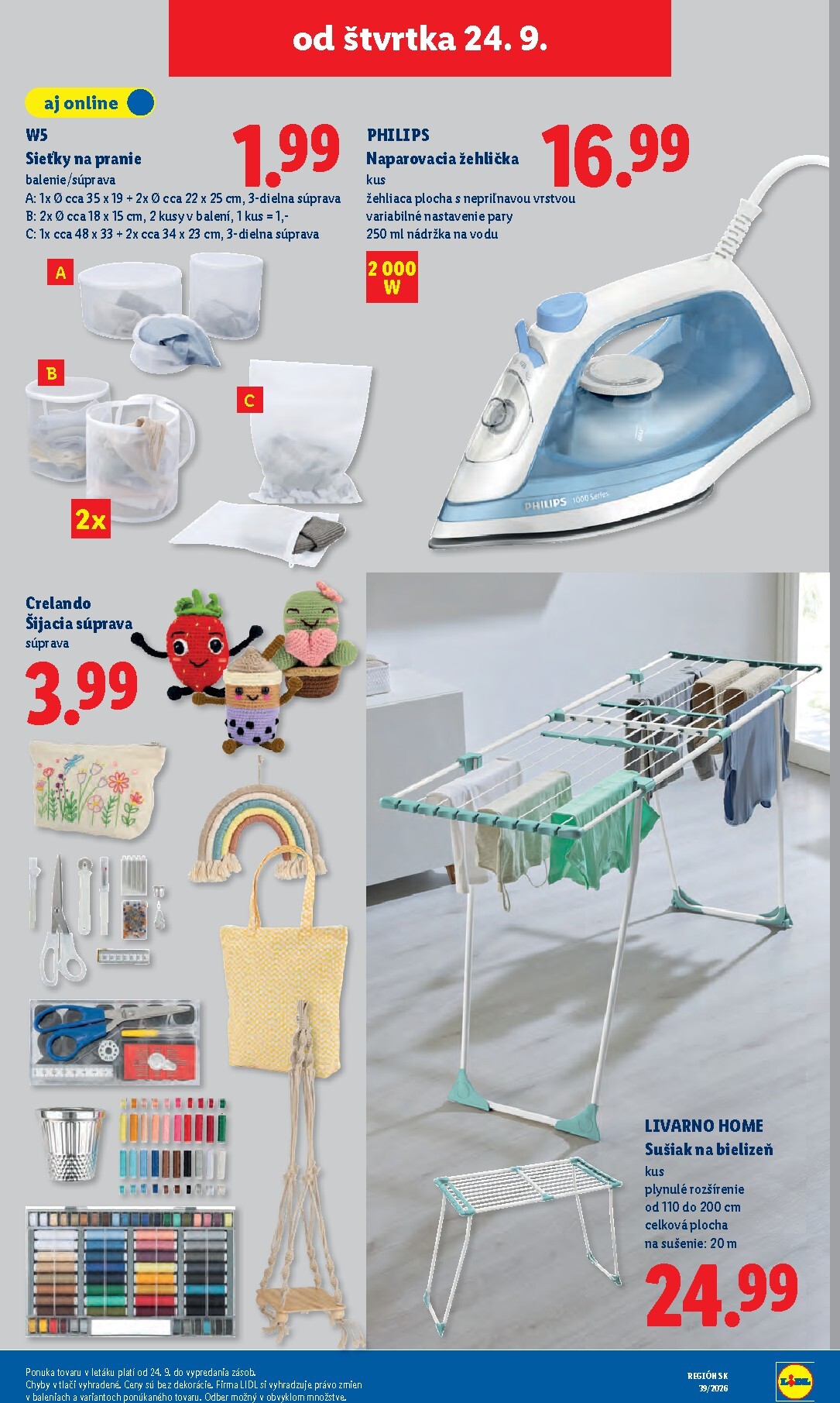 lidl - Nový Lidl leták od pondelka, 21.09.2026 do nedele, 27.09.2026 - page: 89