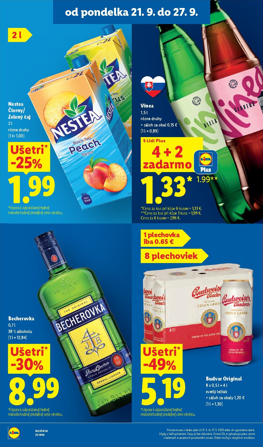 lidl - Nový Lidl leták od pondelka, 21.09.2026 do nedele, 27.09.2026 - page: 26